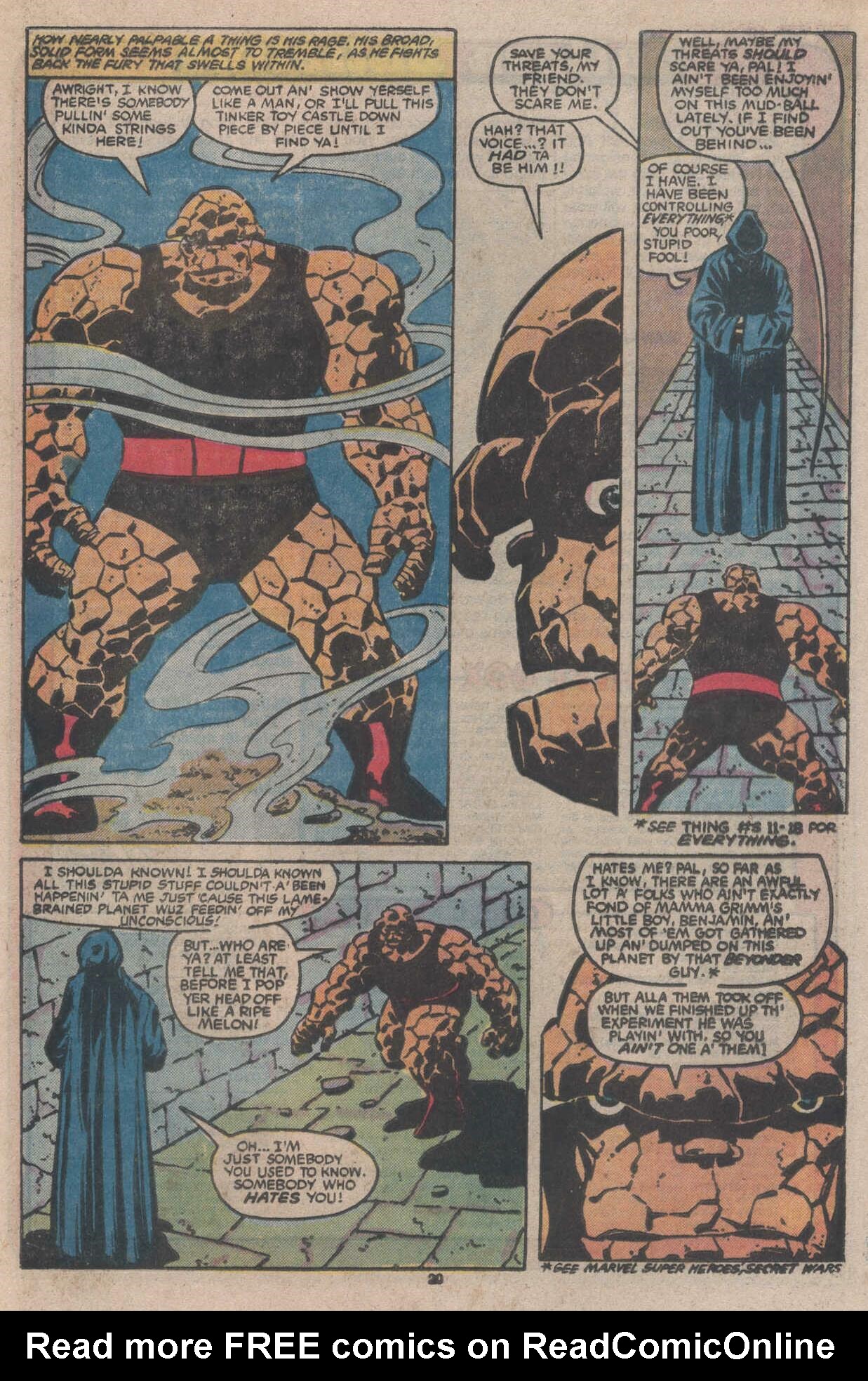 Read online The Thing comic -  Issue #19 - 30