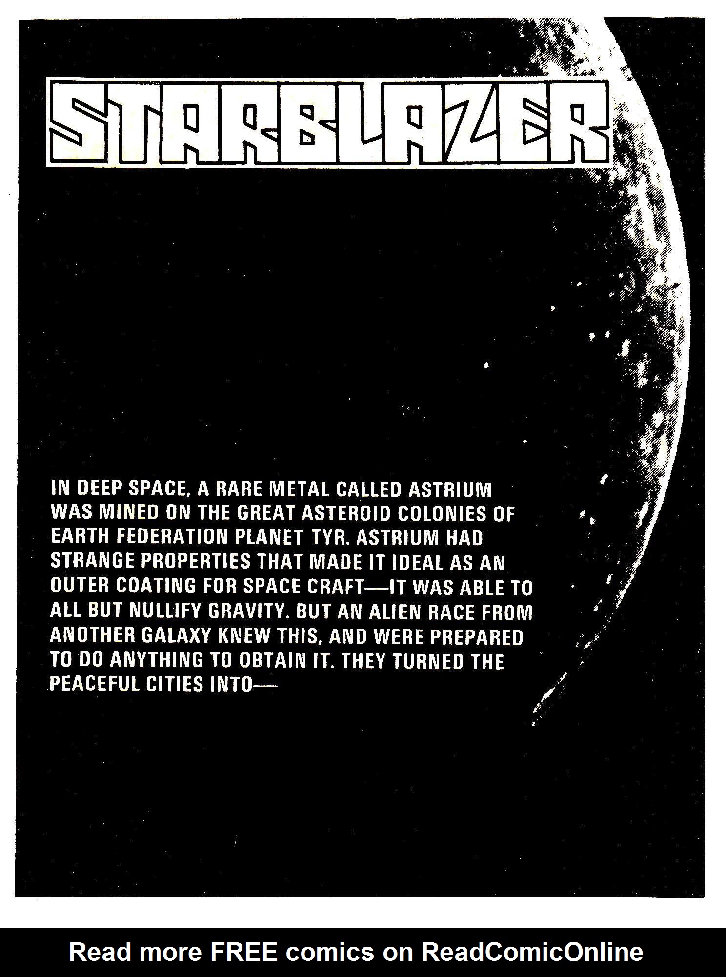 Read online Starblazer comic -  Issue #117 - 2
