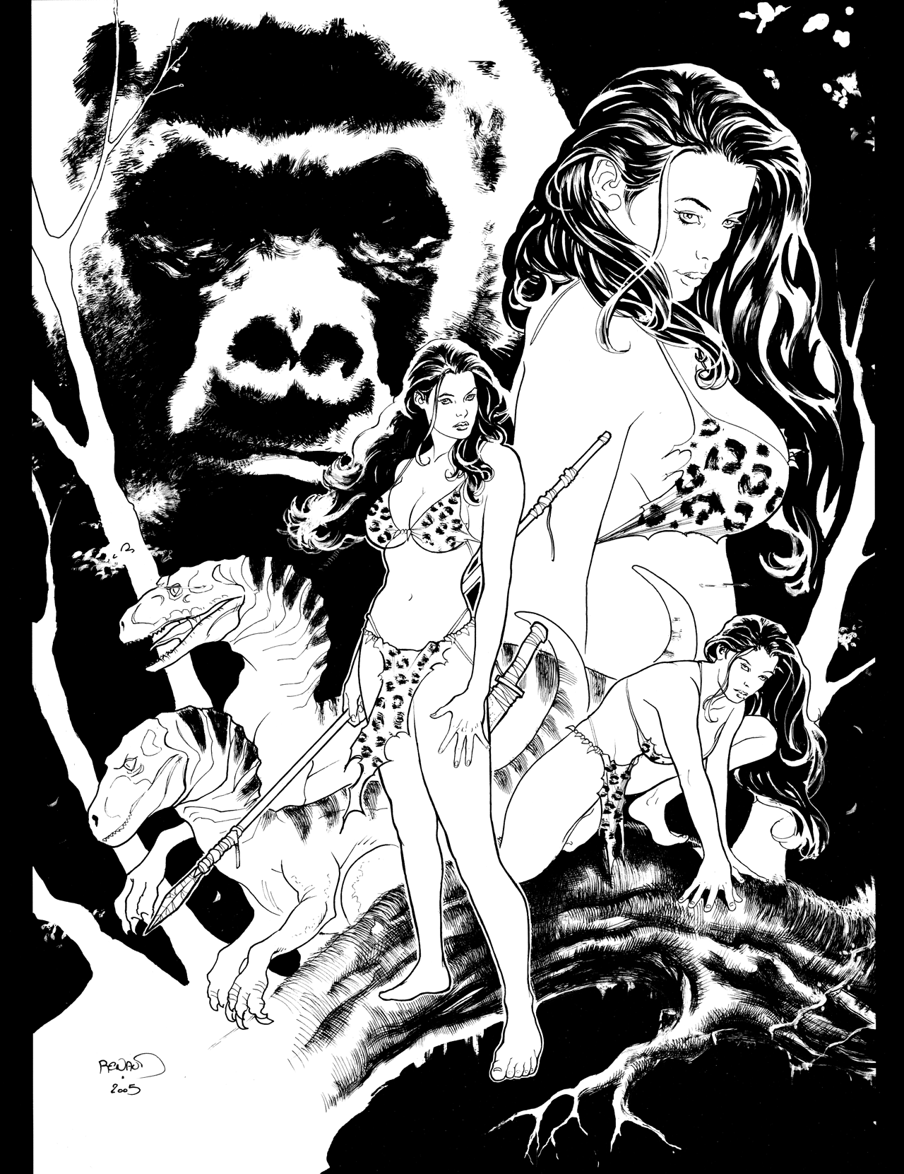 Read online Cavewoman Jungle Jam comic -  Issue #1 - 14