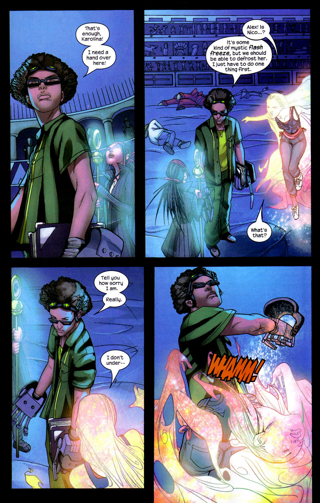 Read online Runaways (2003) comic -  Issue #16 - 22