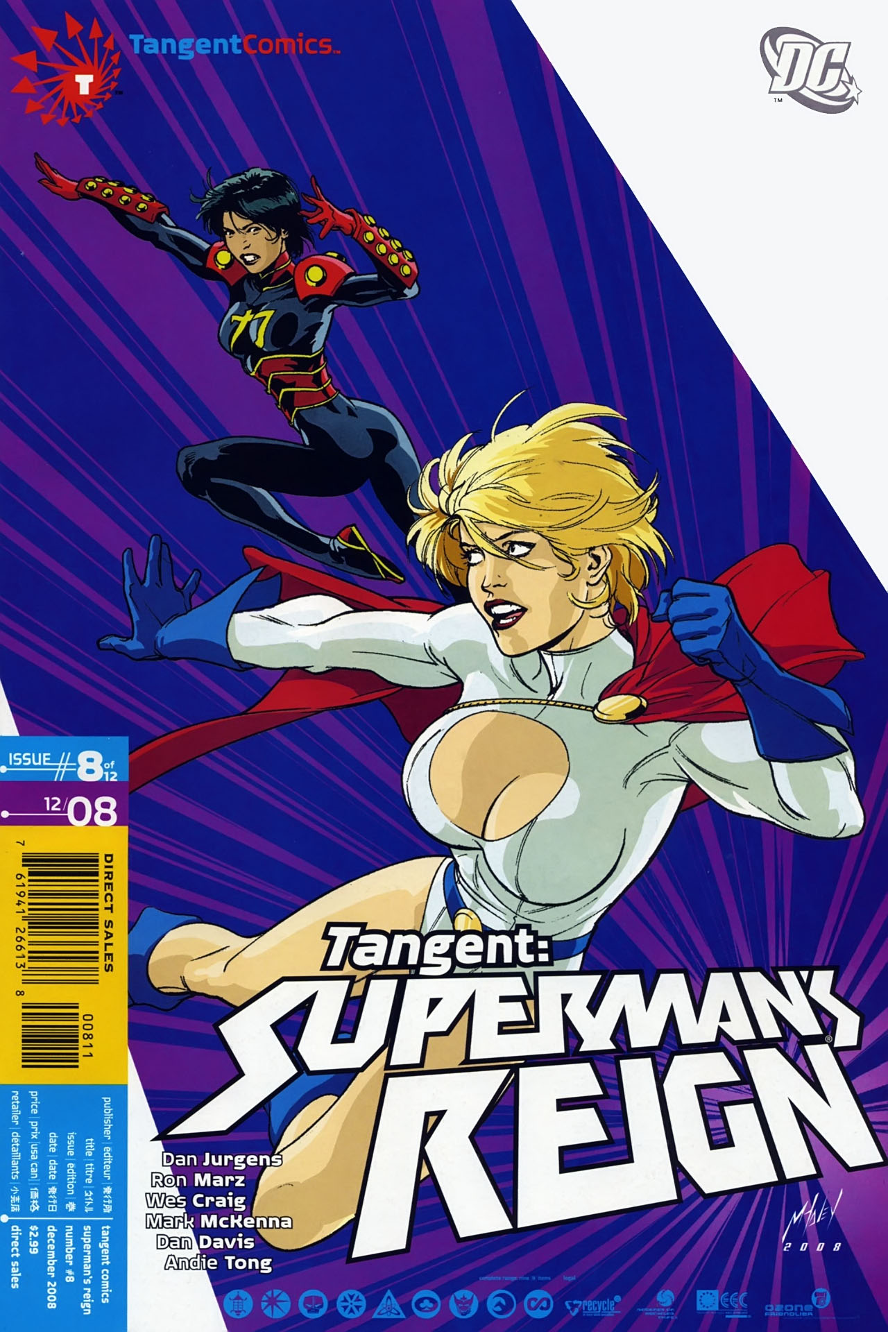Read online Tangent: Superman's Reign comic -  Issue #8 - 1
