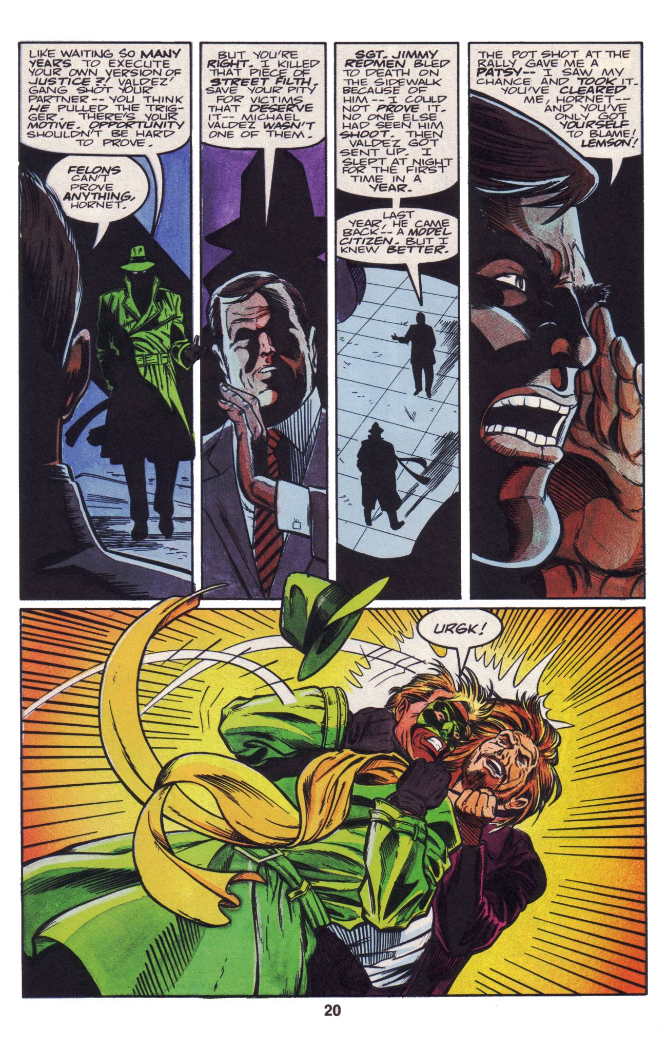 Read online The Green Hornet (1991) comic -  Issue #5 - 21