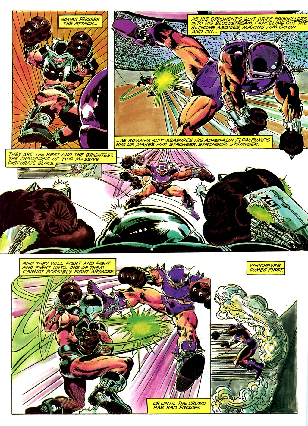 Read online Marvel Graphic Novel comic -  Issue #8 - Super Boxers - 18