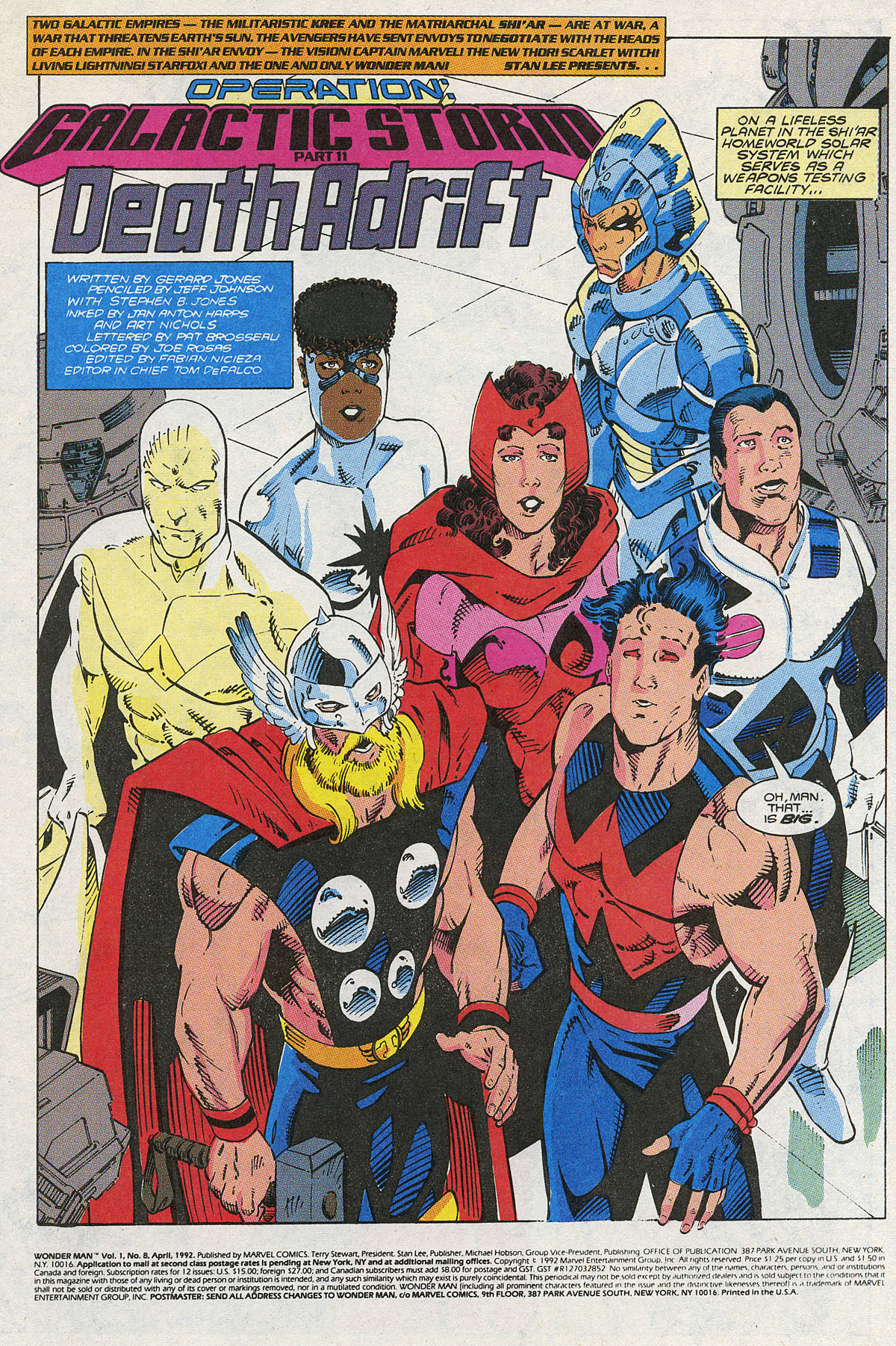Read online Wonder Man (1991) comic -  Issue #8 - 2