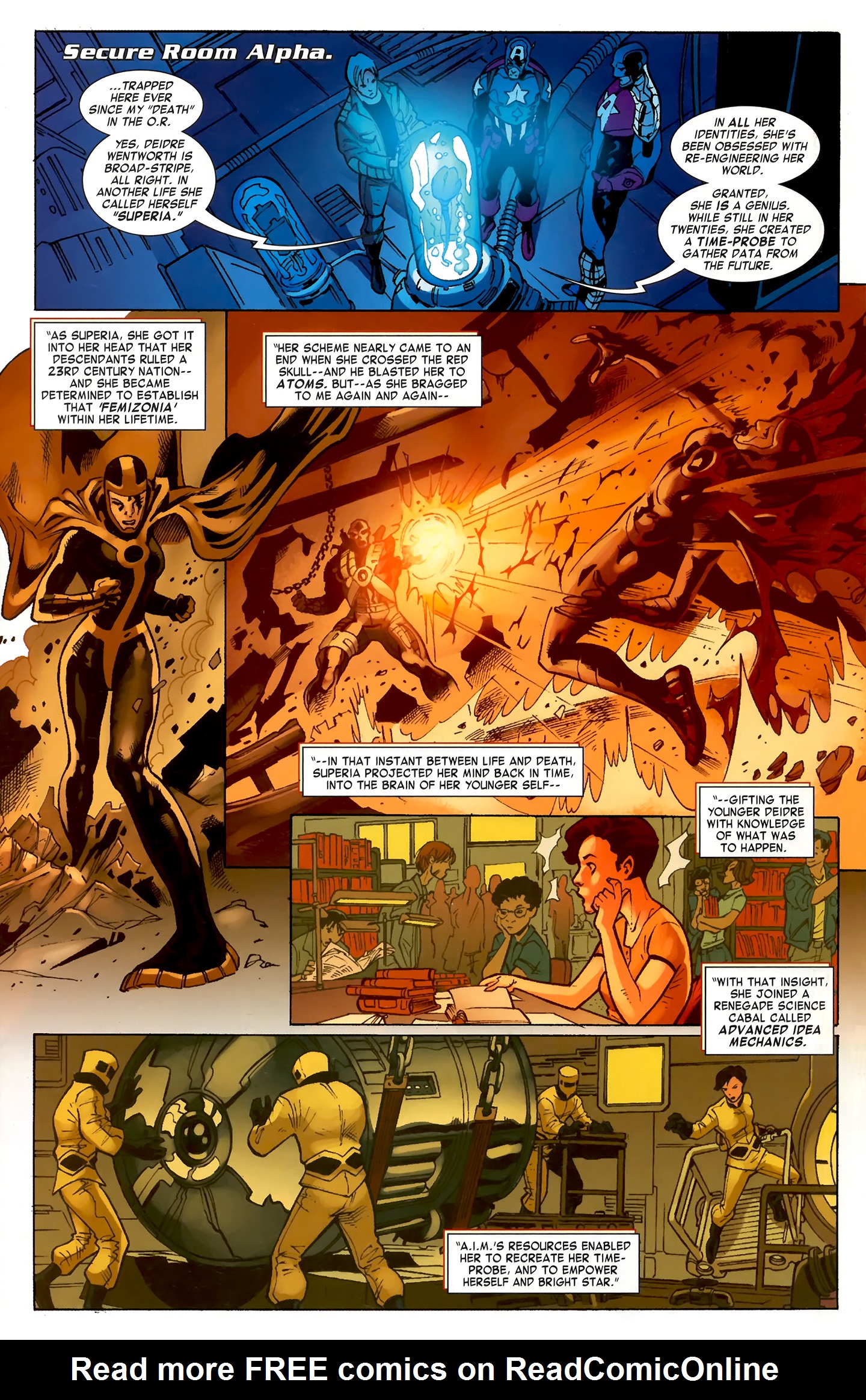 Read online Captain America Corps comic -  Issue #4 - 16
