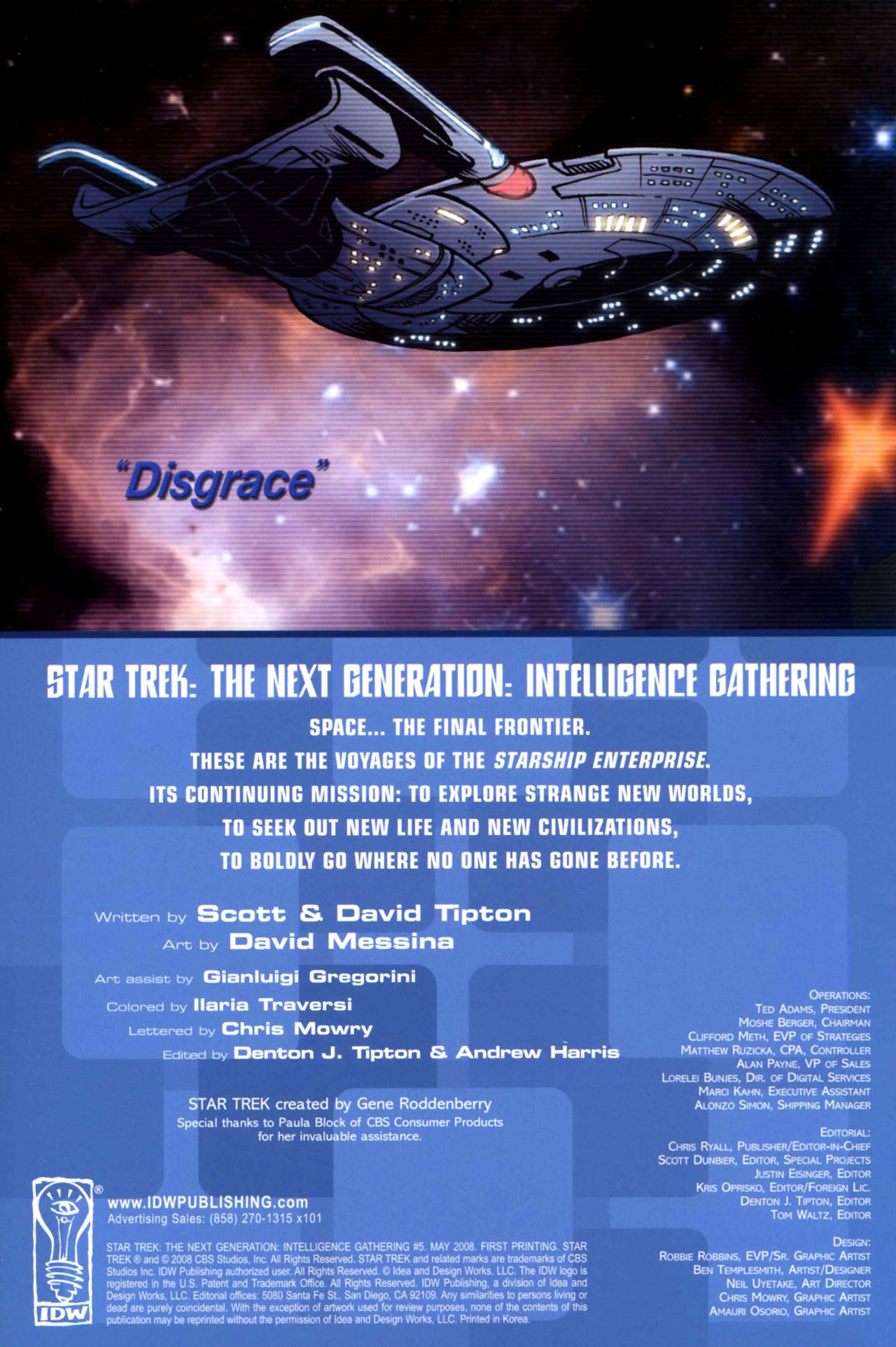 Star Trek: The Next Generation: Intelligence Gathering Issue #5 #5 - English 2