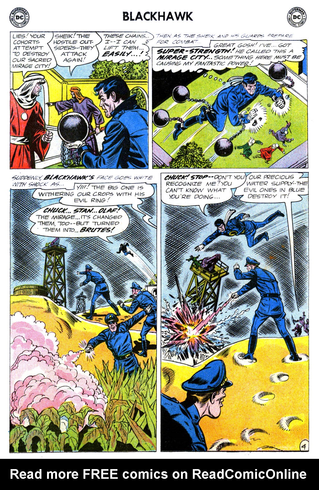 Blackhawk (1957) Issue #192 #85 - English 6