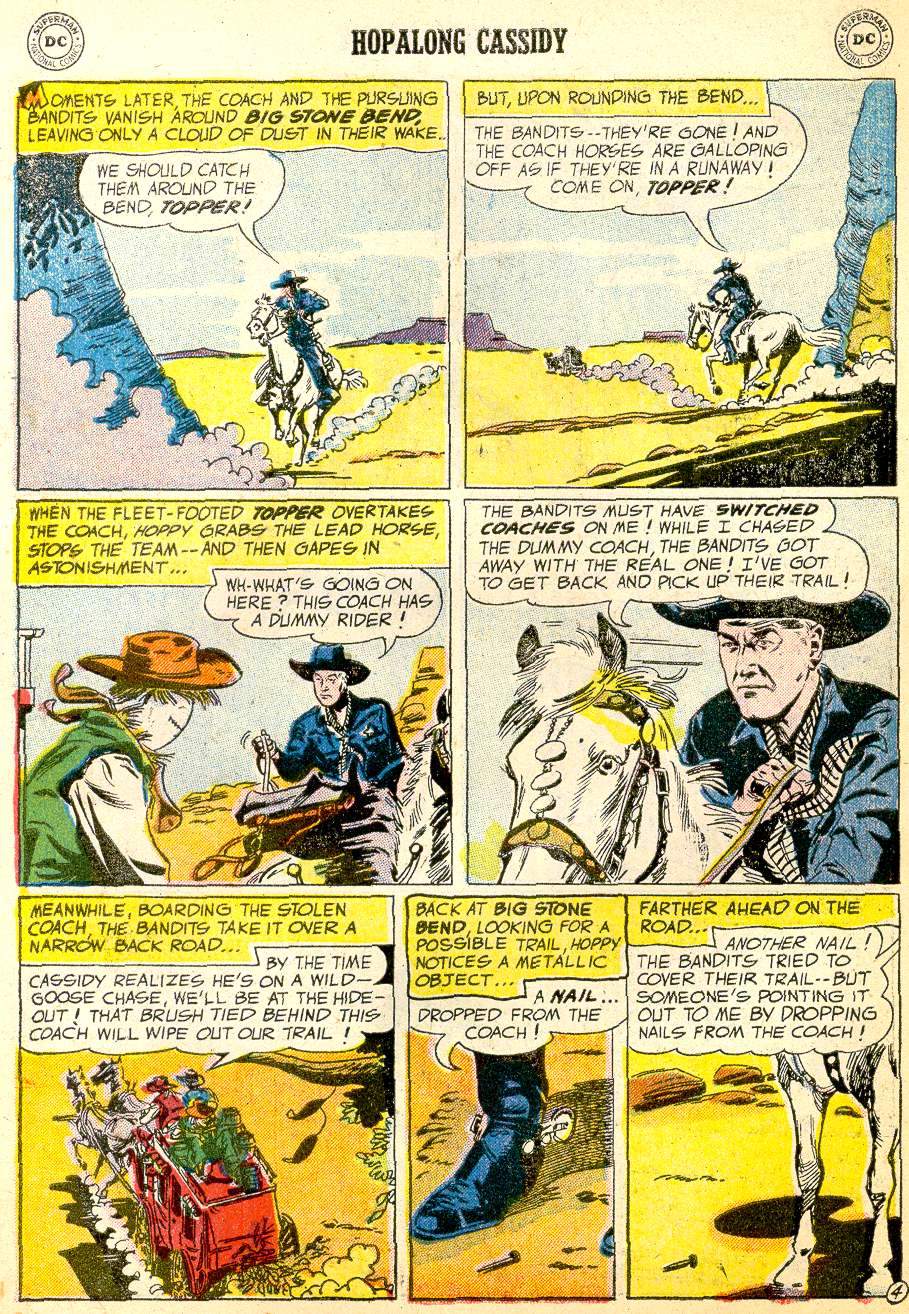 Read online Hopalong Cassidy comic -  Issue #107 - 30