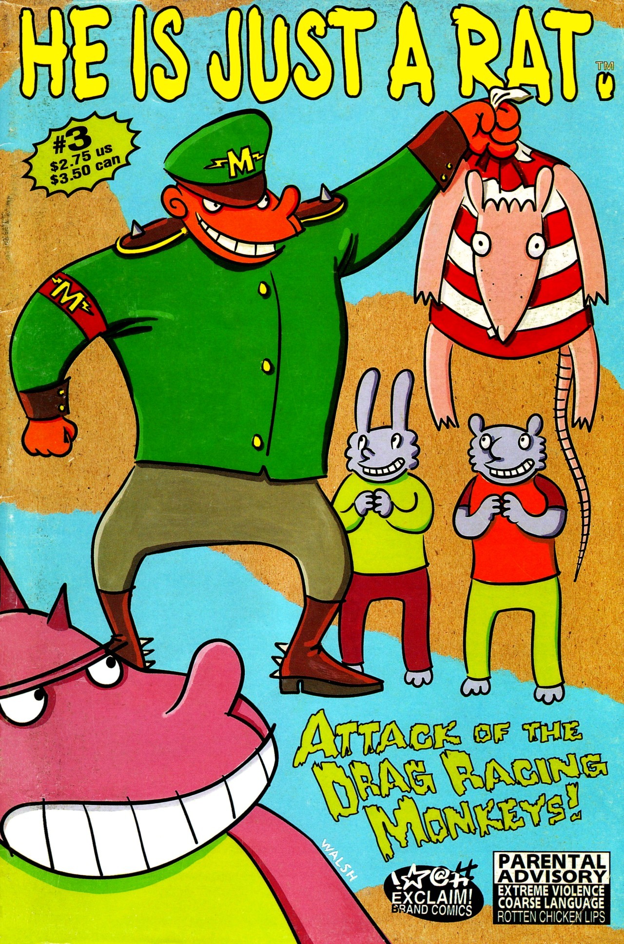 Read online He is Just a Rat comic -  Issue #3 - 1