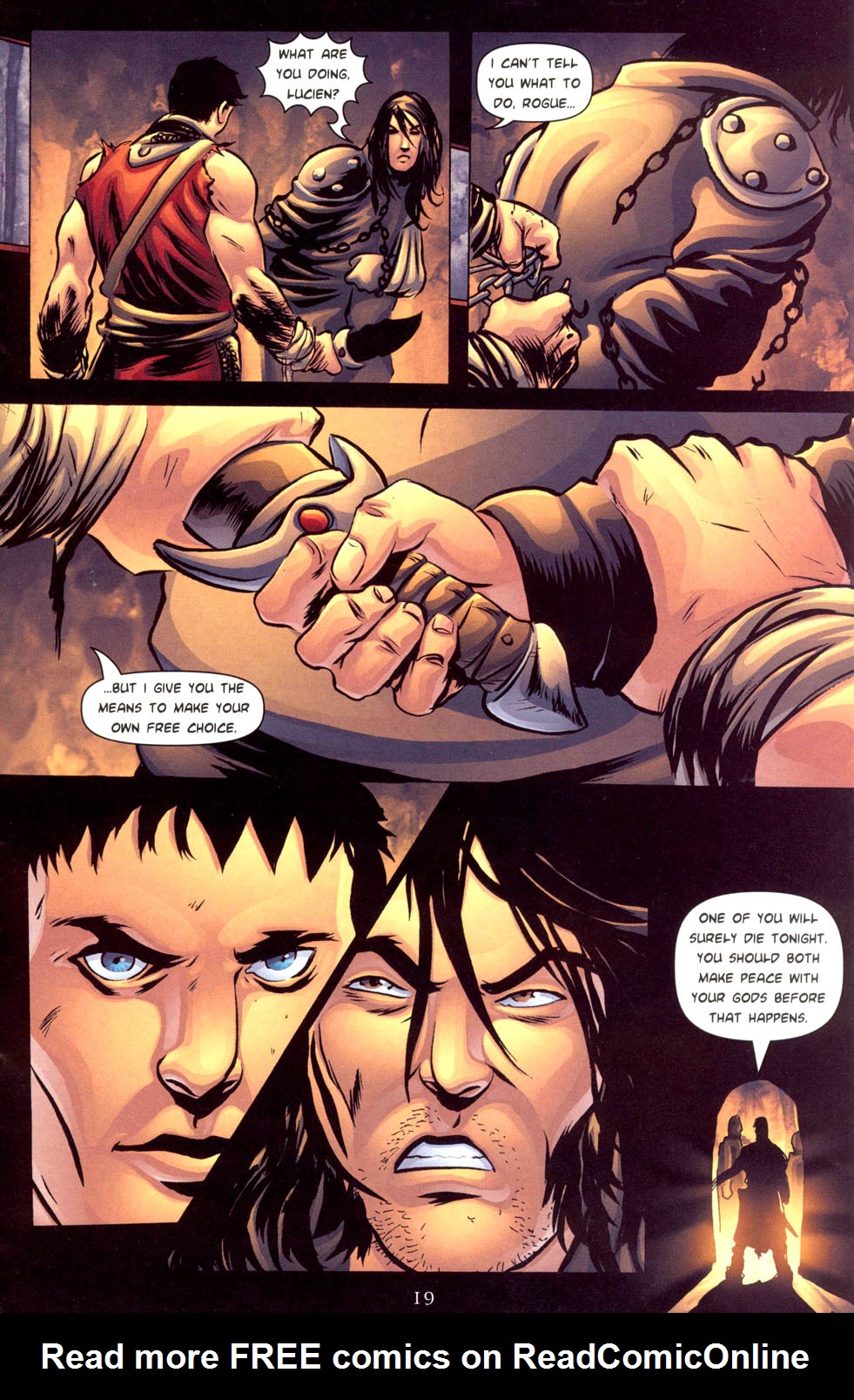 Read online Dungeons And Dragons: In The Shadow Of Dragons comic -  Issue #8 - 19