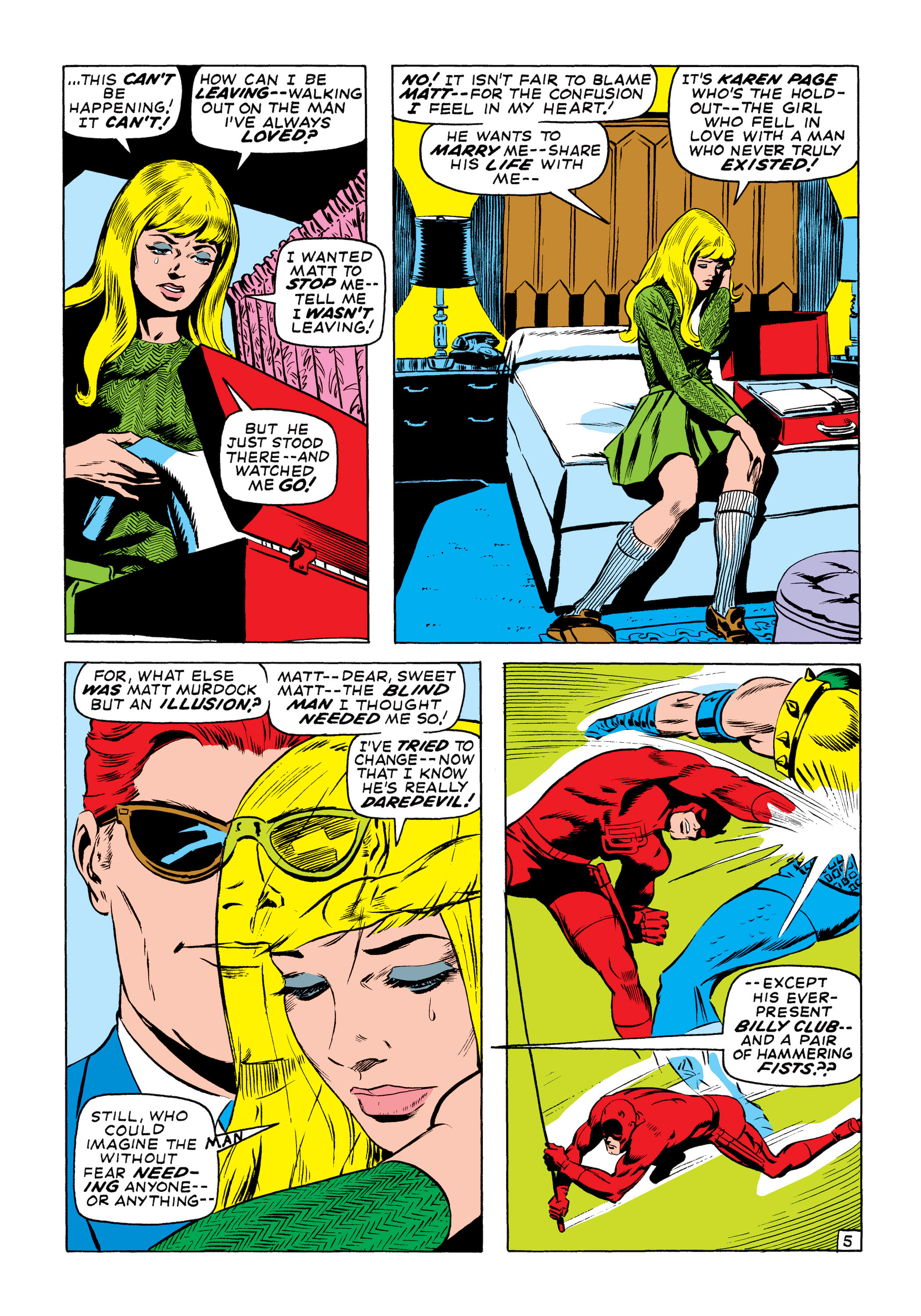 Read online Marvel Masterworks: Daredevil comic -  Issue # TPB 6 (Part 2) - 100