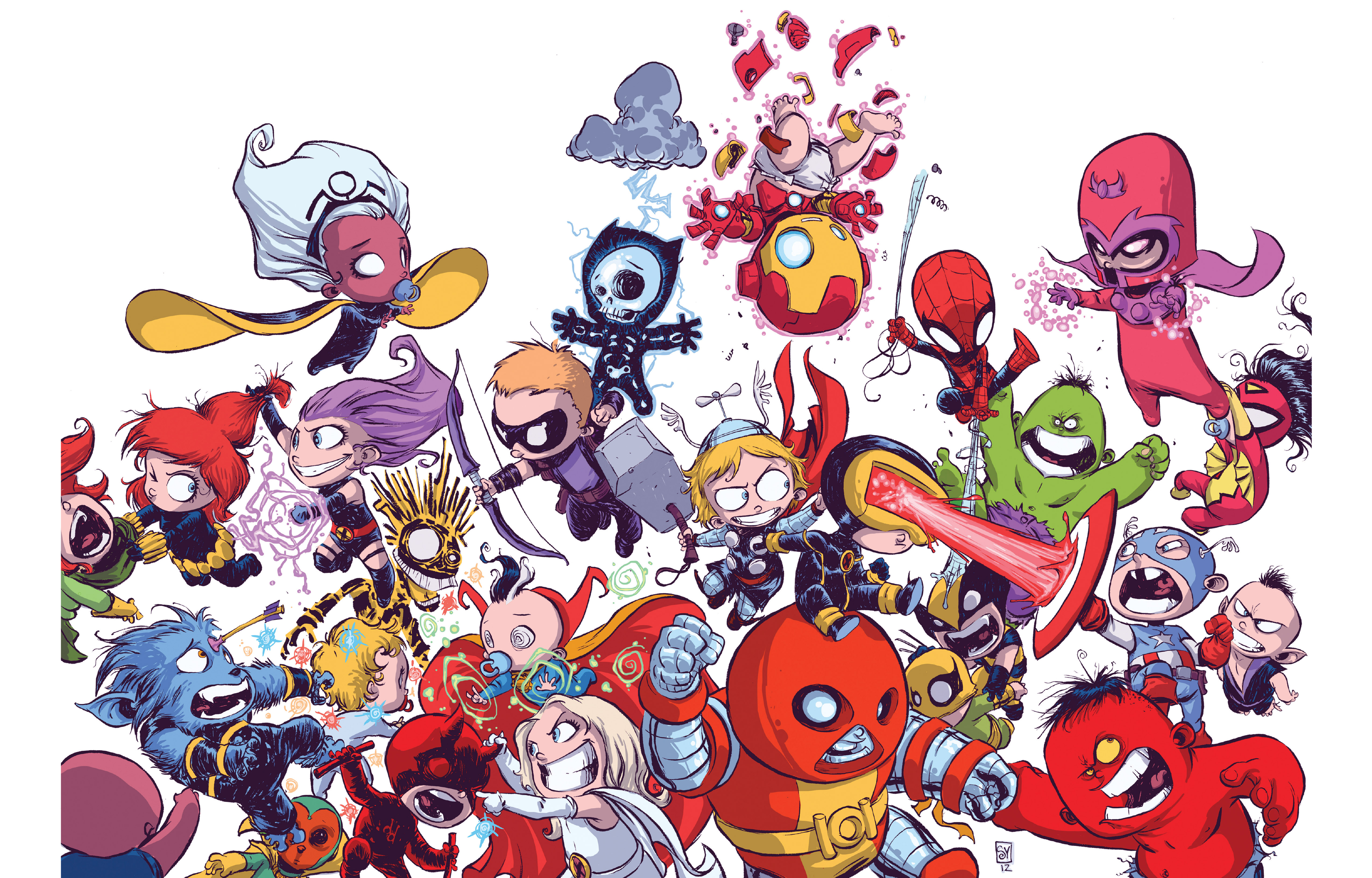 Read online The Marvel Art of Skottie Young comic -  Issue # TPB - 60