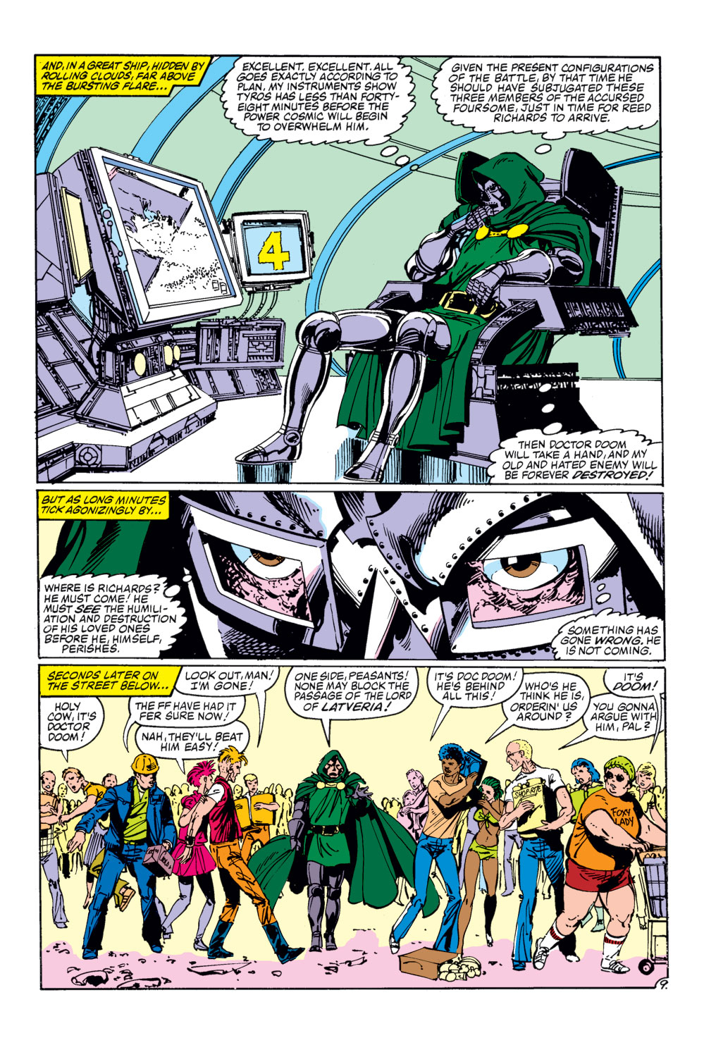 Read online Fantastic Four (1961) comic -  Issue #260 - 10