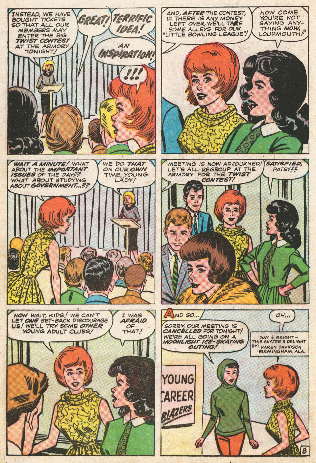 Read online Patsy Walker comic -  Issue #107 - 12