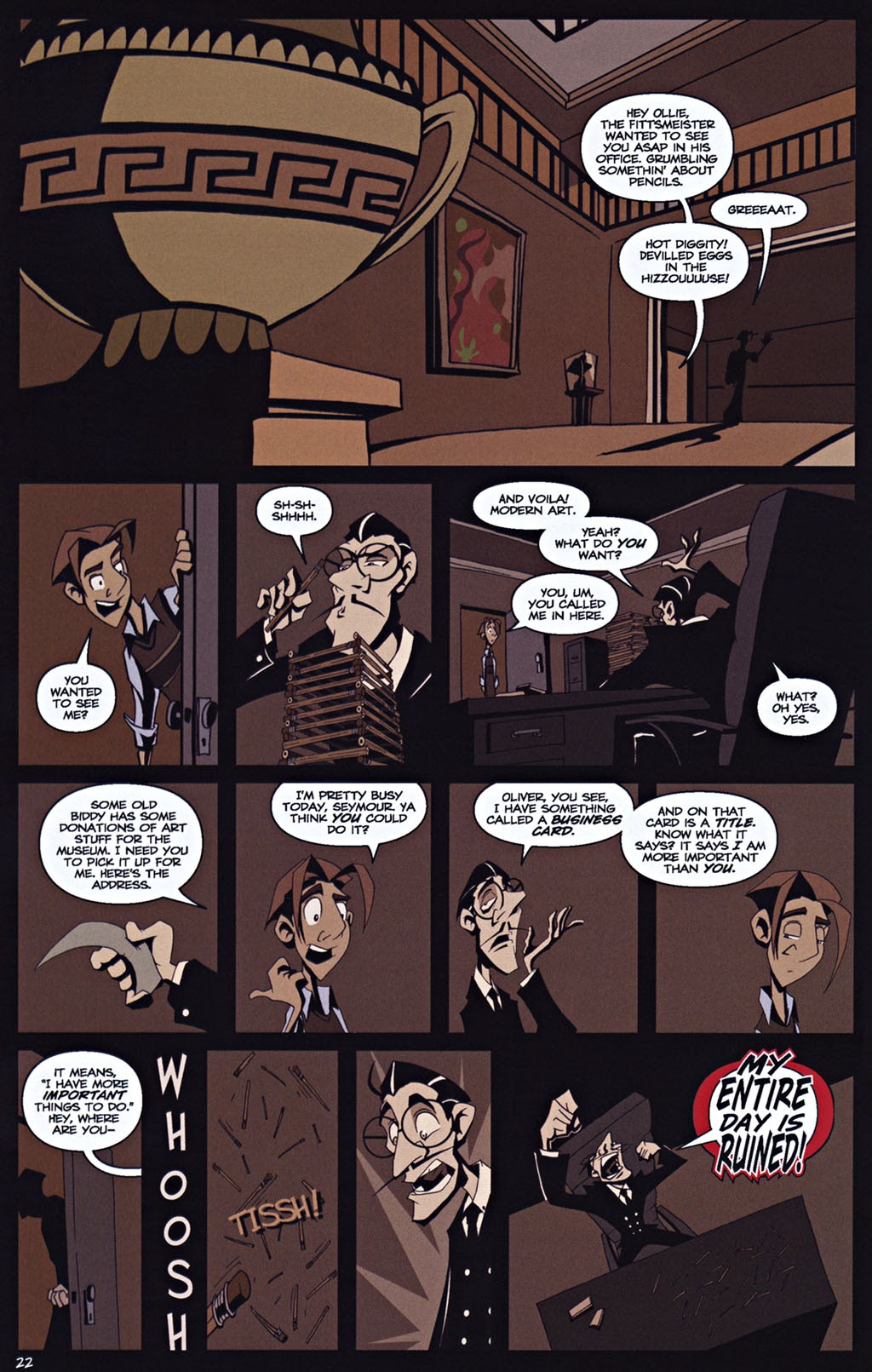 Read online Olympus Heights comic -  Issue #1 - 24