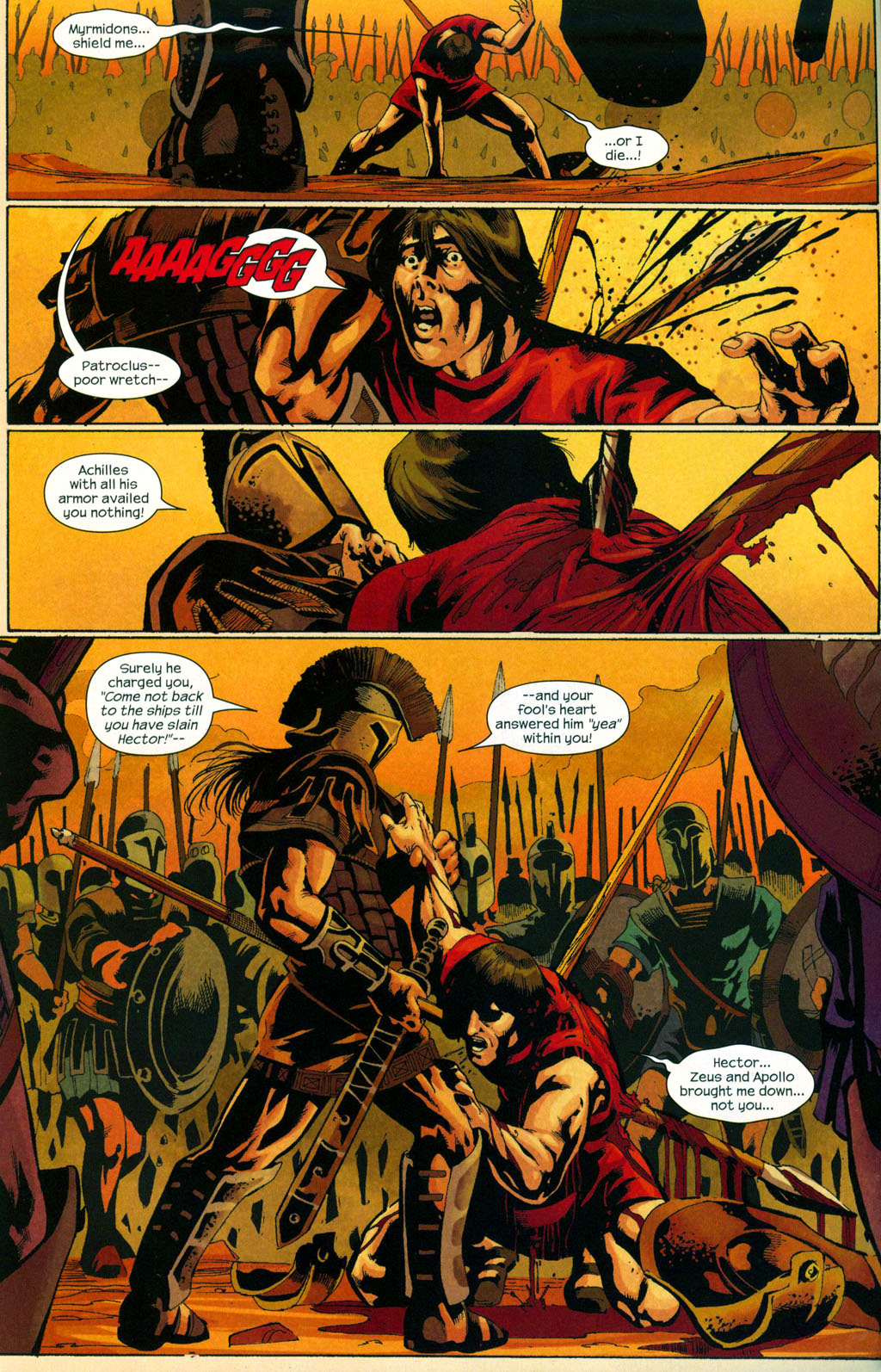 Read online The Iliad comic -  Issue #6 - 13
