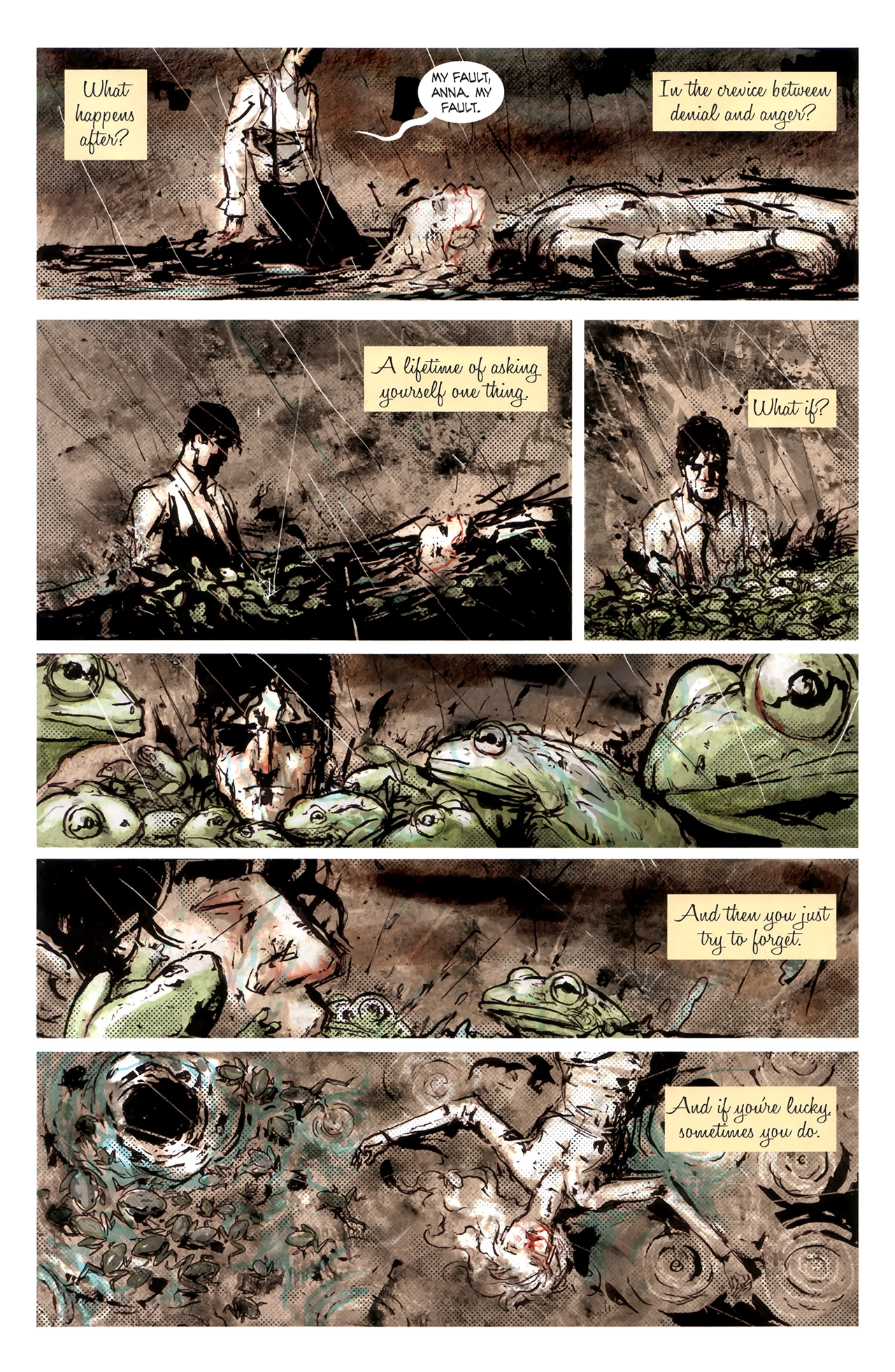 Read online Green Wake comic -  Issue #1 - 5