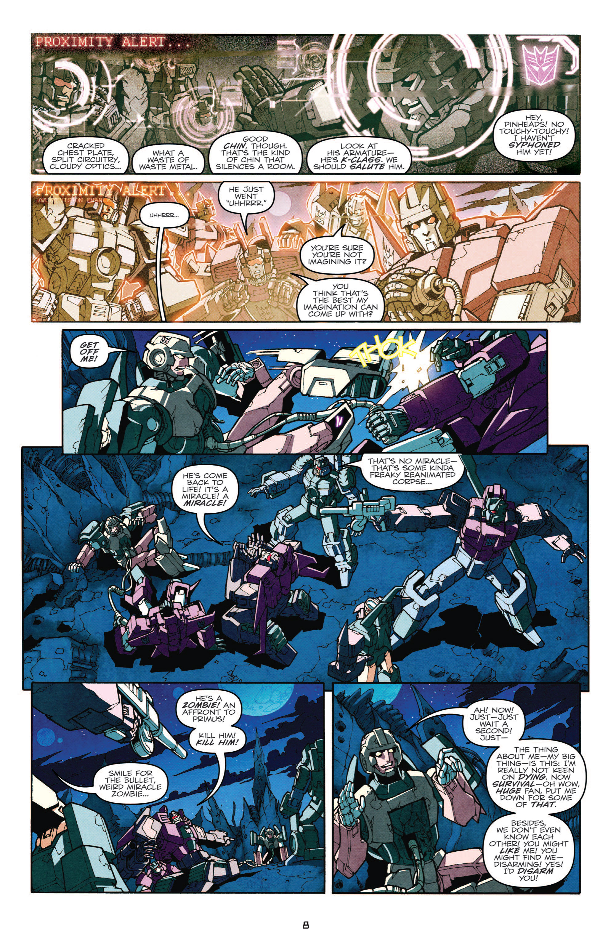 Read online The Transformers: More Than Meets The Eye comic -  Issue #7 - 10
