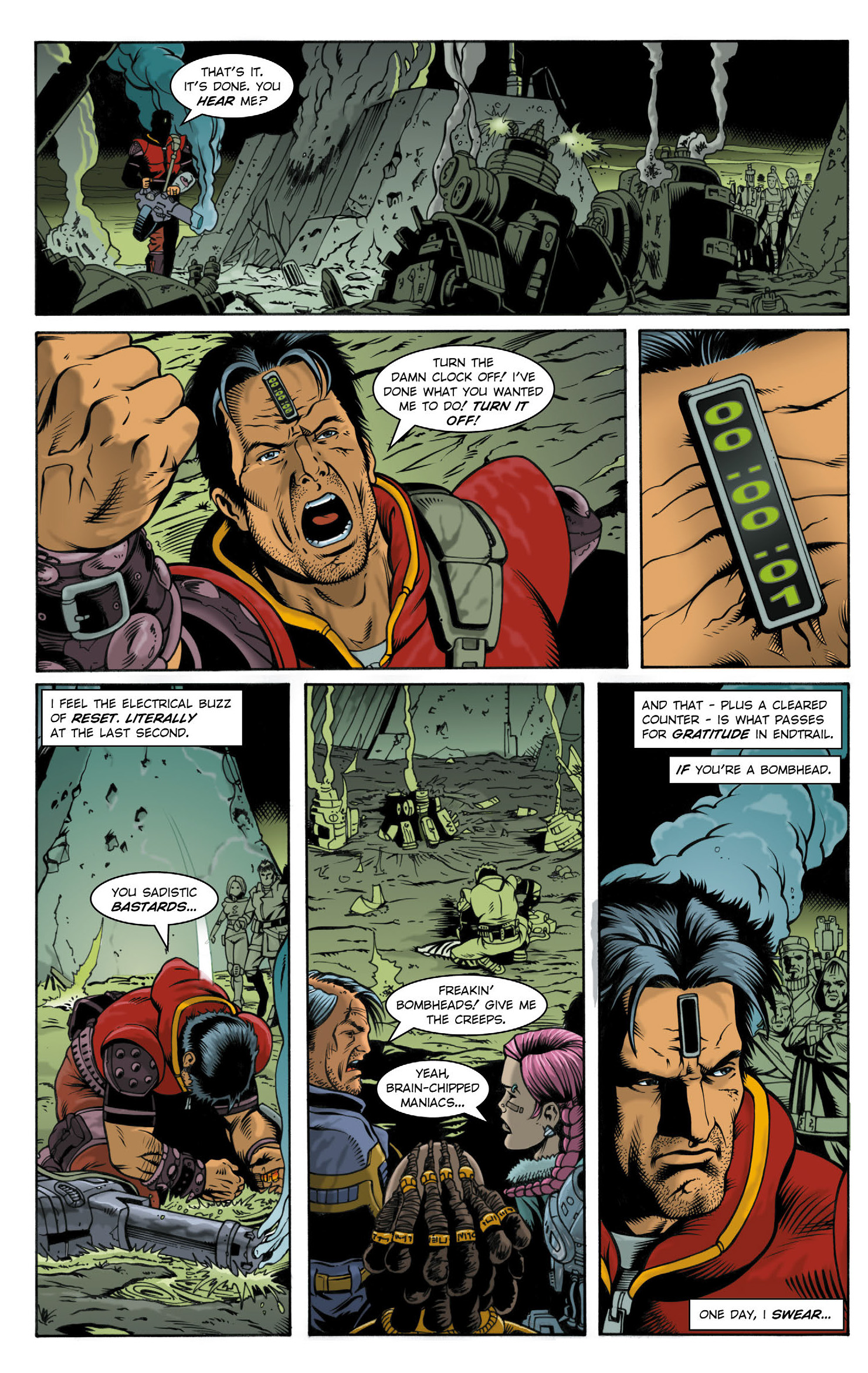 Read online Wardog comic -  Issue # TPB - 23