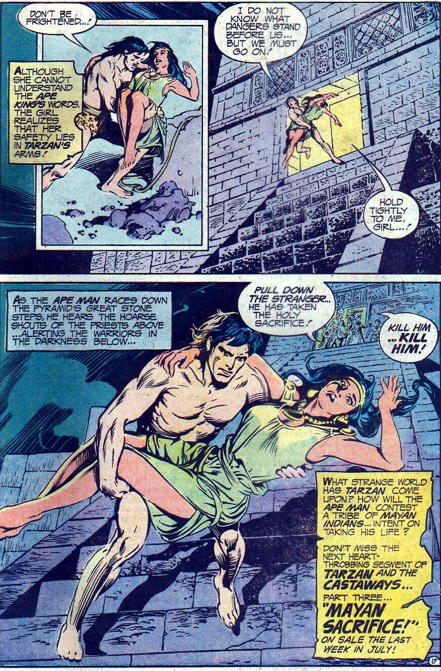Read online Tarzan (1972) comic -  Issue #241 - 18