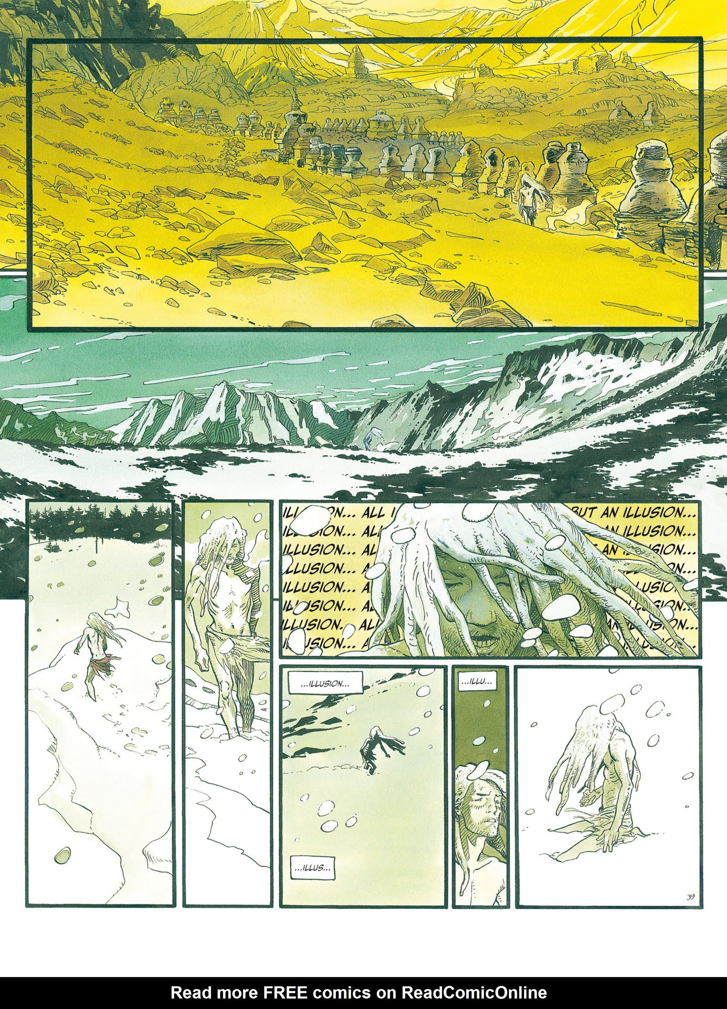 Read online The White Lama comic -  Issue #5 - 43