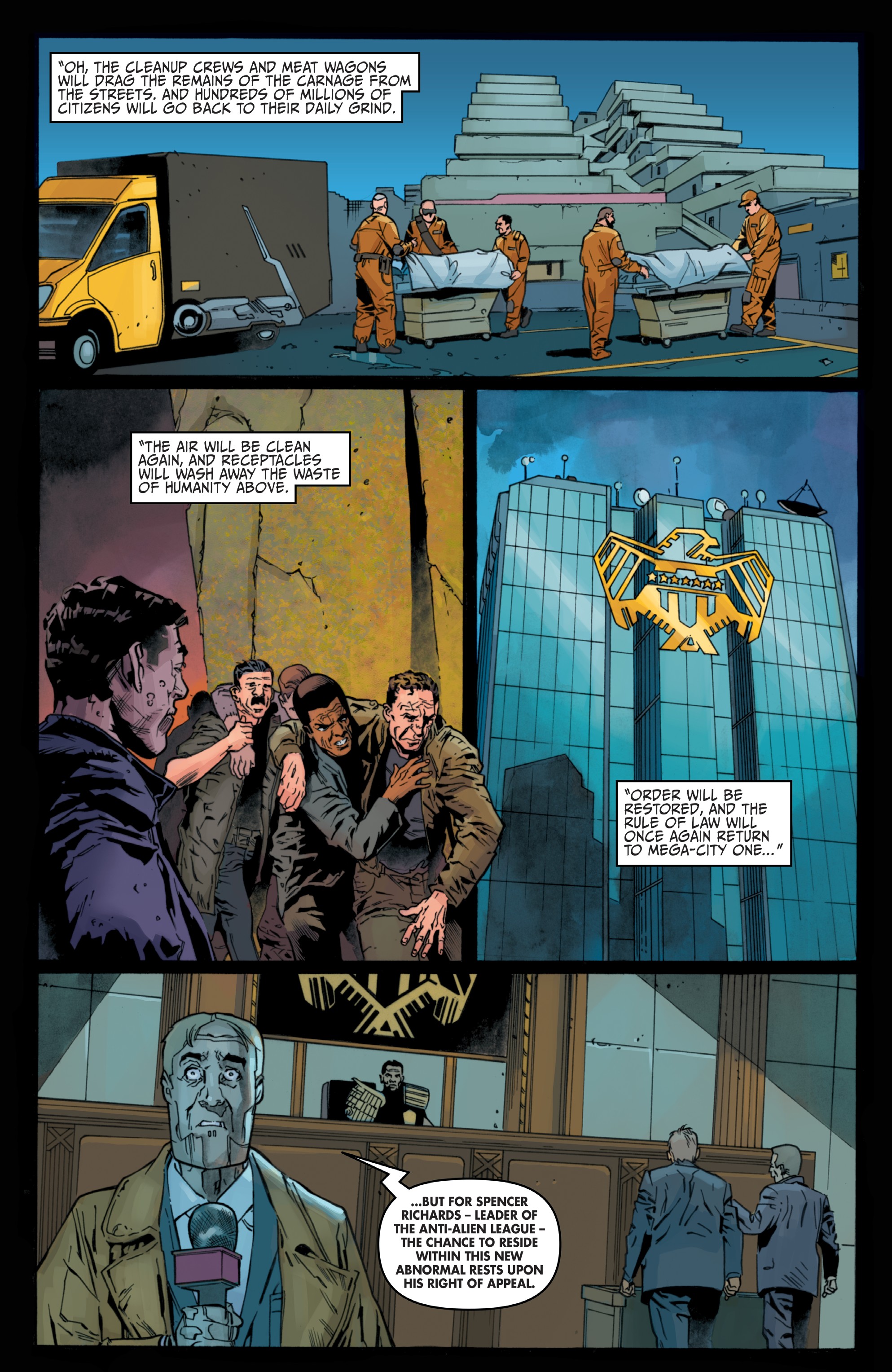 Read online Judge Dredd: Toxic comic -  Issue #4 - 17