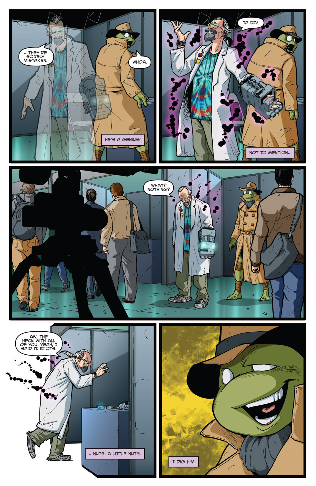 Read online Teenage Mutant Ninja Turtles Micro-Series comic -  Issue #3 - 11