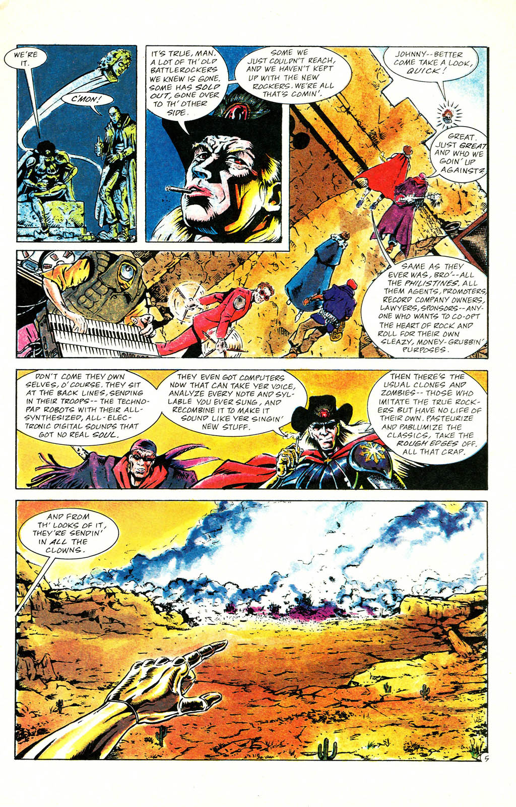 Read online Grimjack comic -  Issue #76 - 7