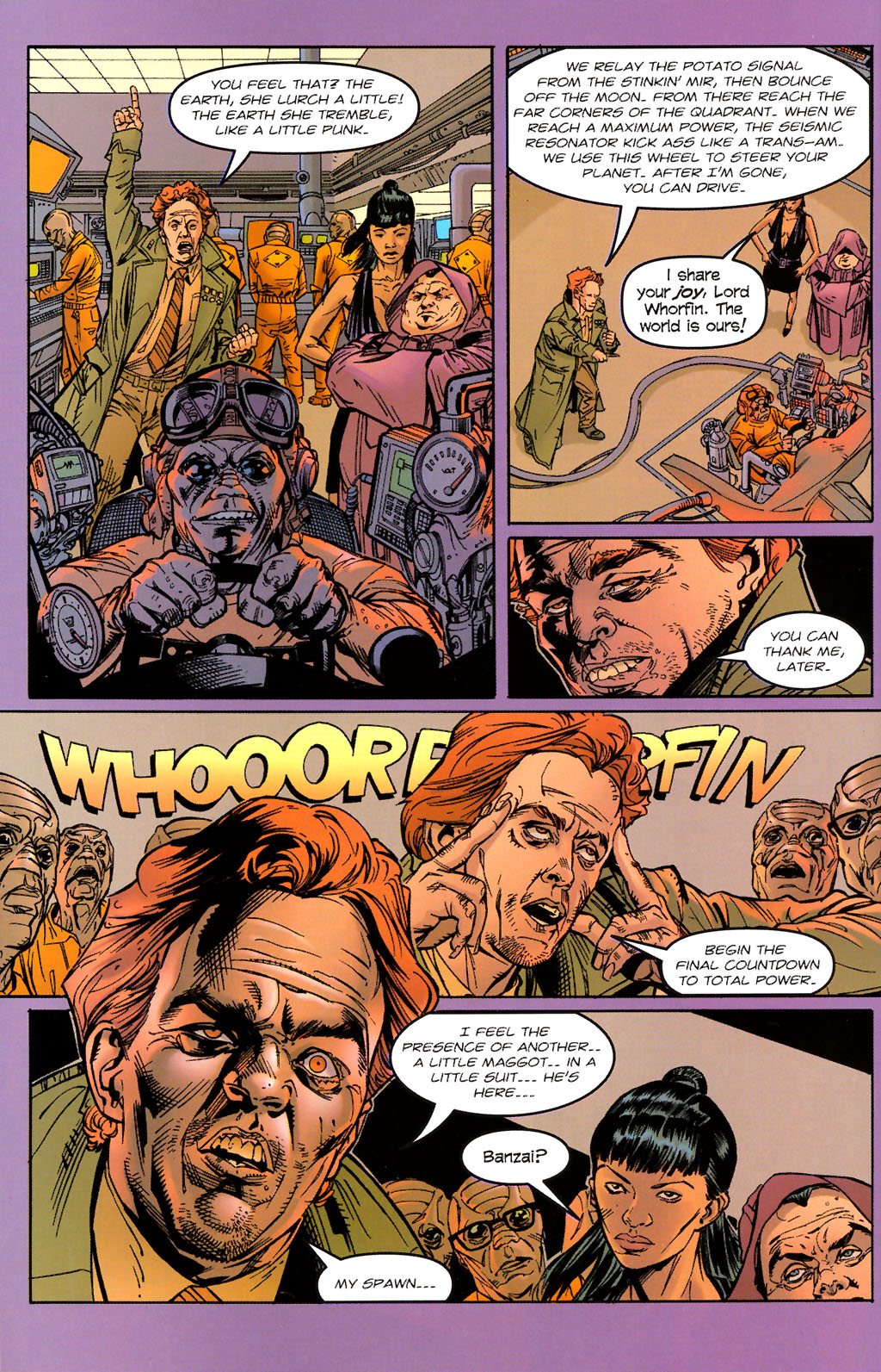 Read online Buckaroo Banzai: Return of the Screw (2006) comic -  Issue #3 - 6