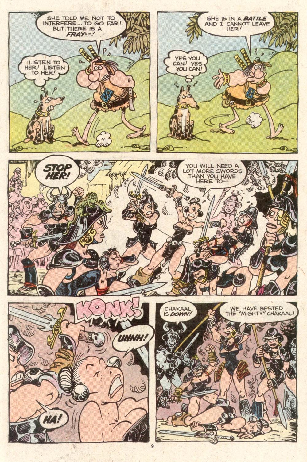 Read online Sergio Aragonés Groo the Wanderer comic -  Issue #50 - 9
