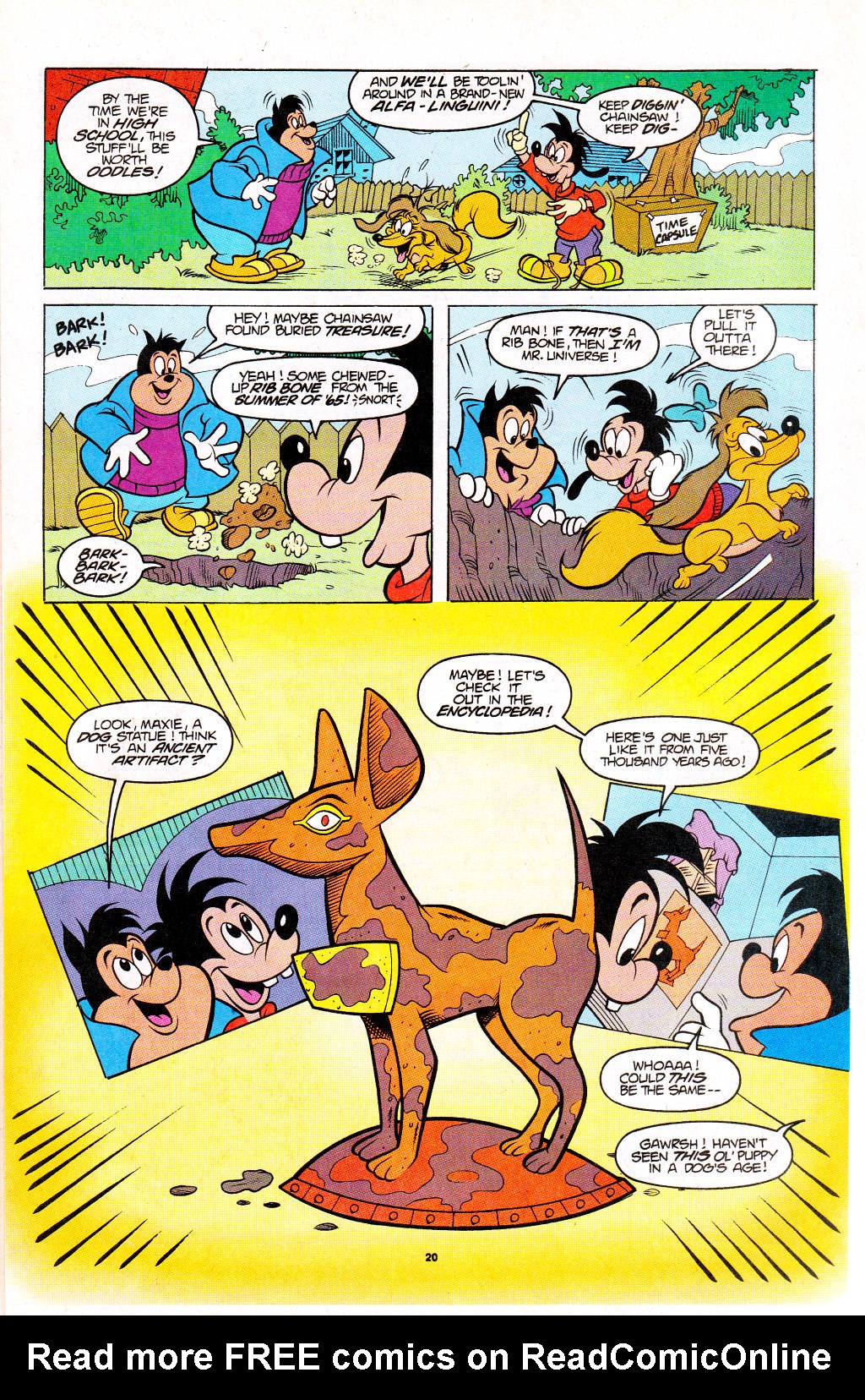 Read online The Disney Afternoon comic -  Issue #6 - 22