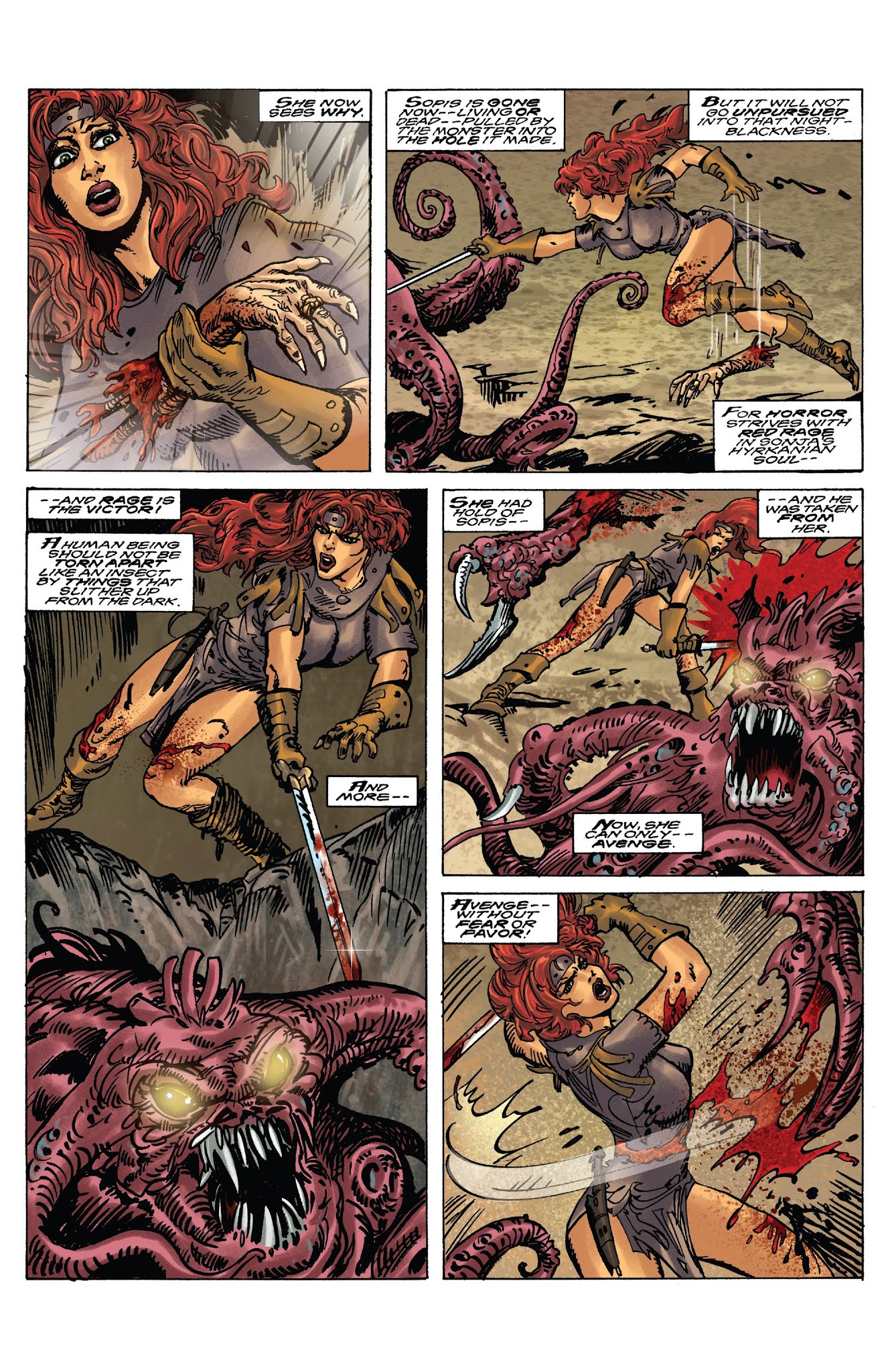 Read online The Further Adventures of Red Sonja comic -  Issue # TPB 1 (Part 2) - 66