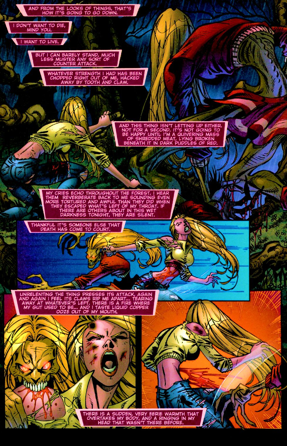 Read online Dreams of the Darkchylde comic -  Issue #5 - 11