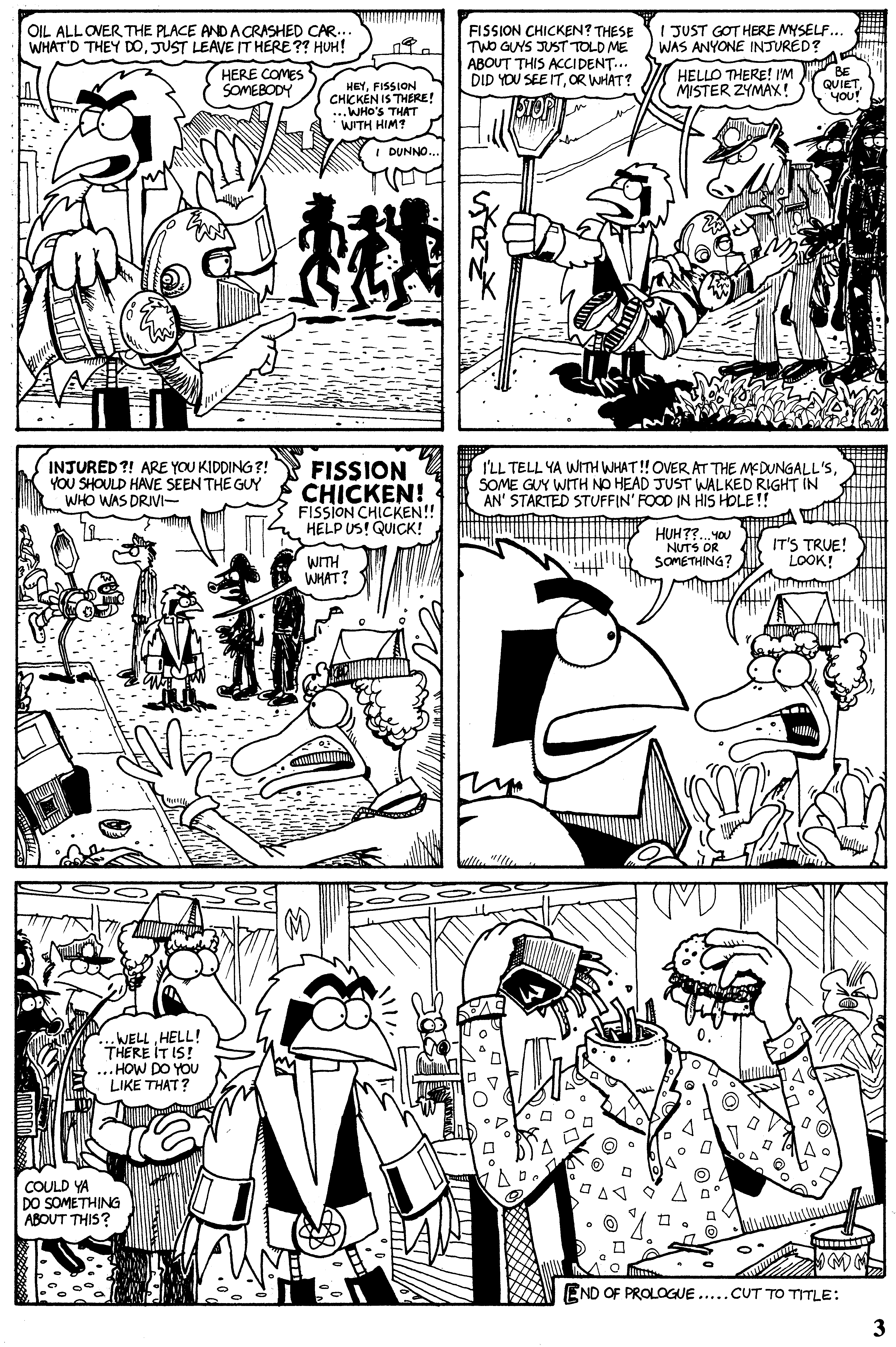 Read online Critters comic -  Issue #39 - 5