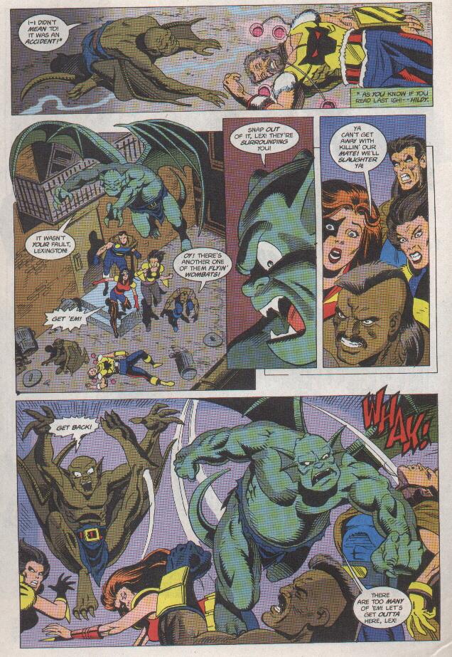 Read online Gargoyles (1995) comic -  Issue #8 - Terror In Times Square - 3