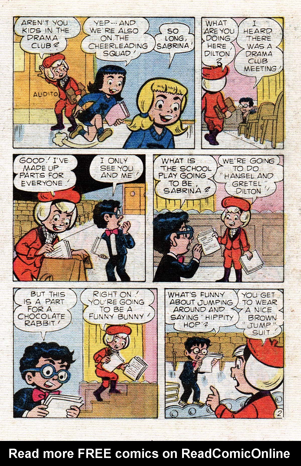 Read online Little Archie Comics Digest Magazine comic -  Issue #33 - 60