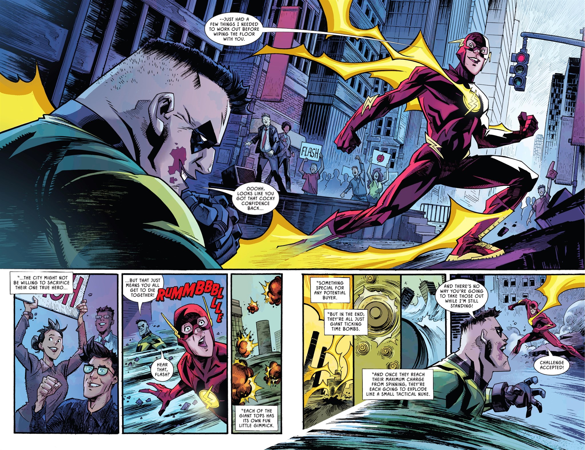Read online Flash: Fastest Man Alive (2022) comic -  Issue # _Movie Tie-In - 107