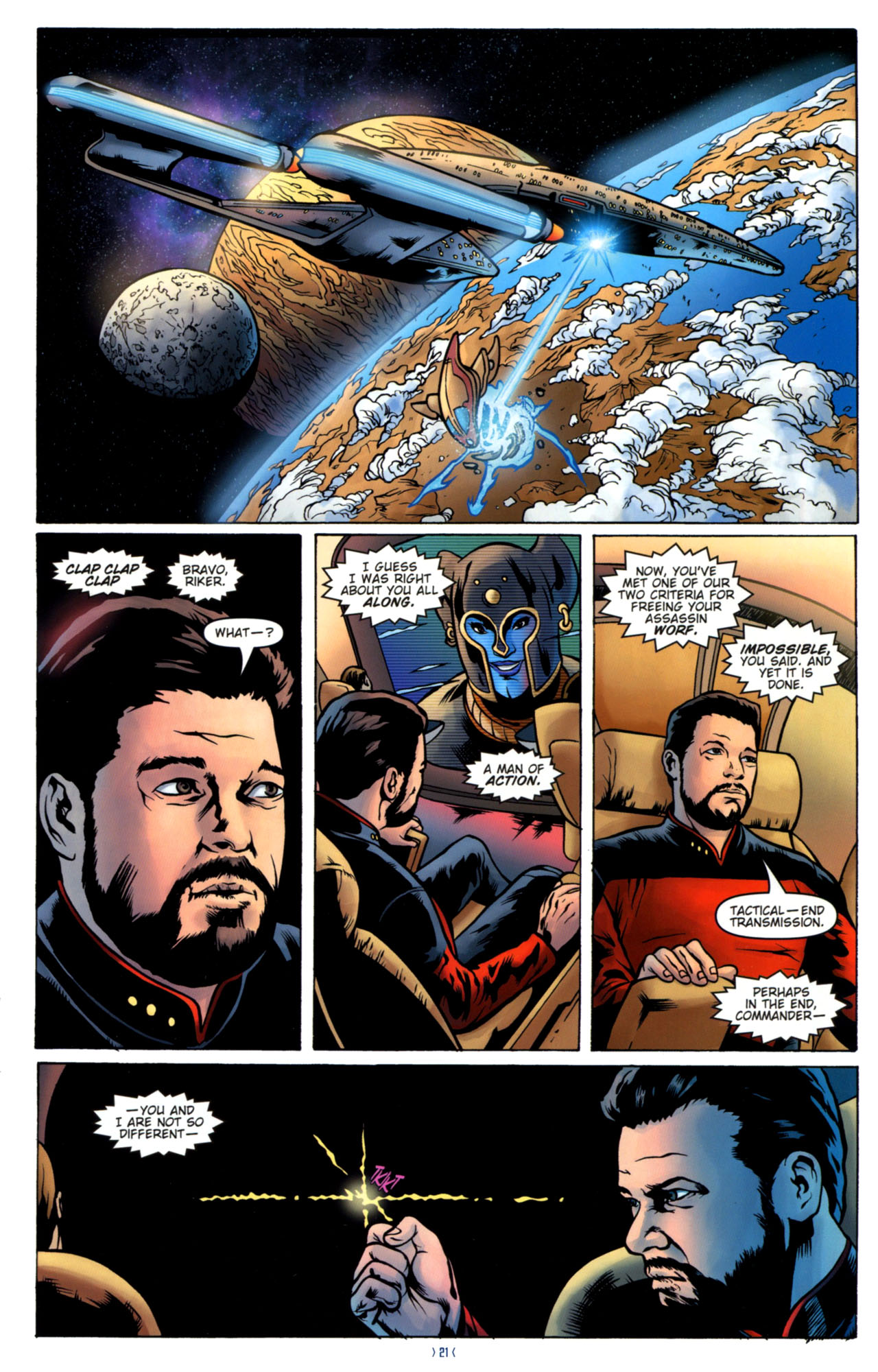 Read online Star Trek: The Next Generation: Ghosts comic -  Issue #4 - 23