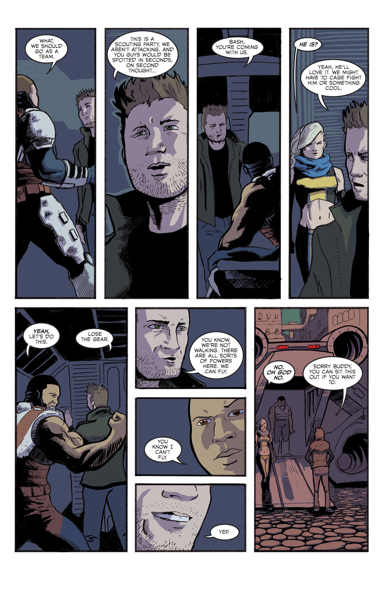 Read online 2085: Imperium Contingency comic -  Issue # TPB - 86