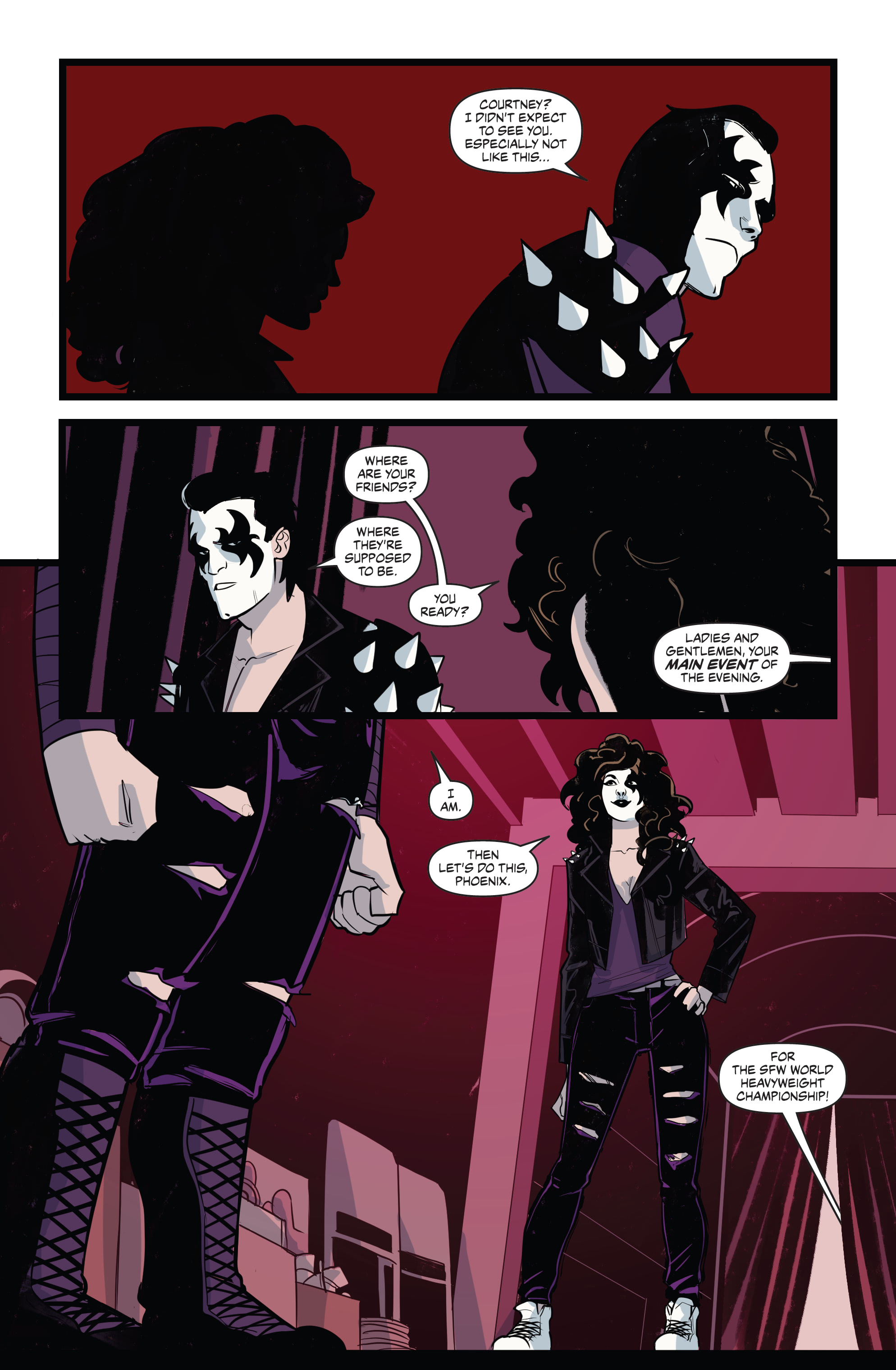 Read online Over the Ropes comic -  Issue # _TPB - 102