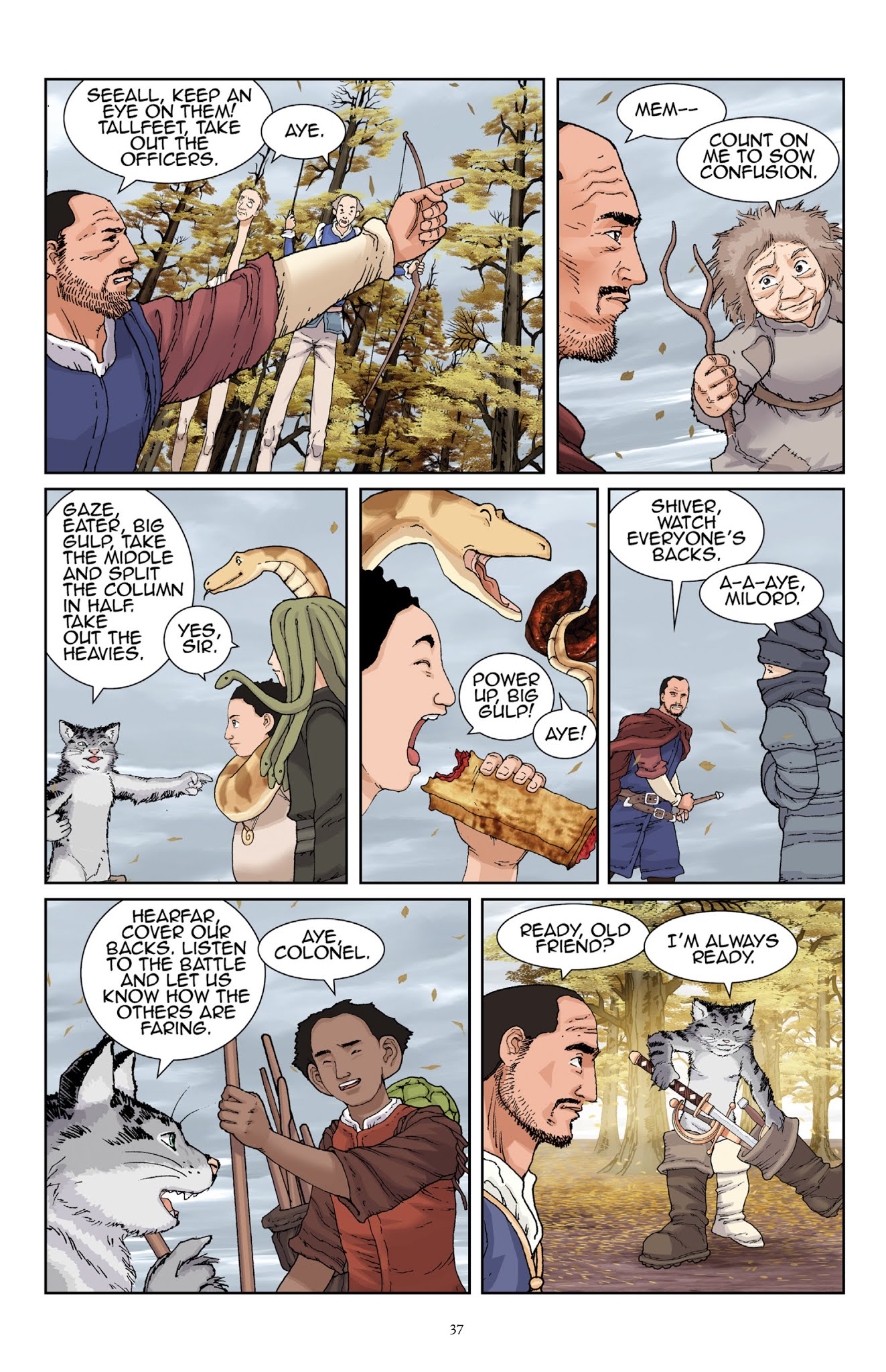 Read online Courageous Princess comic -  Issue # TPB 2 (Part 1) - 37