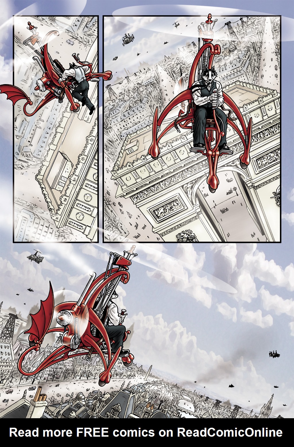 Read online Grandville Bête Noire comic -  Issue # TPB - 96