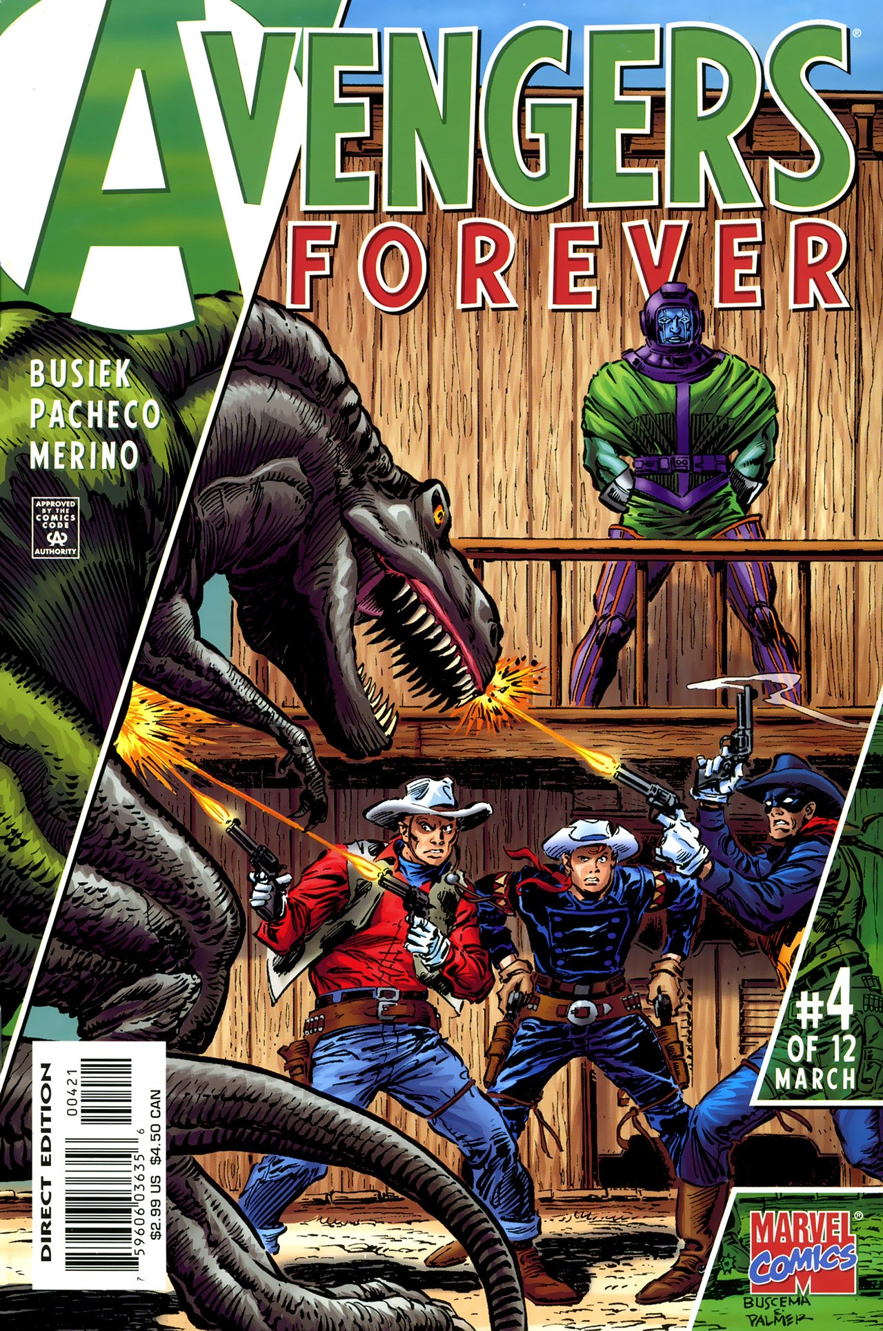 Read online Avengers Forever comic -  Issue #4 - 4