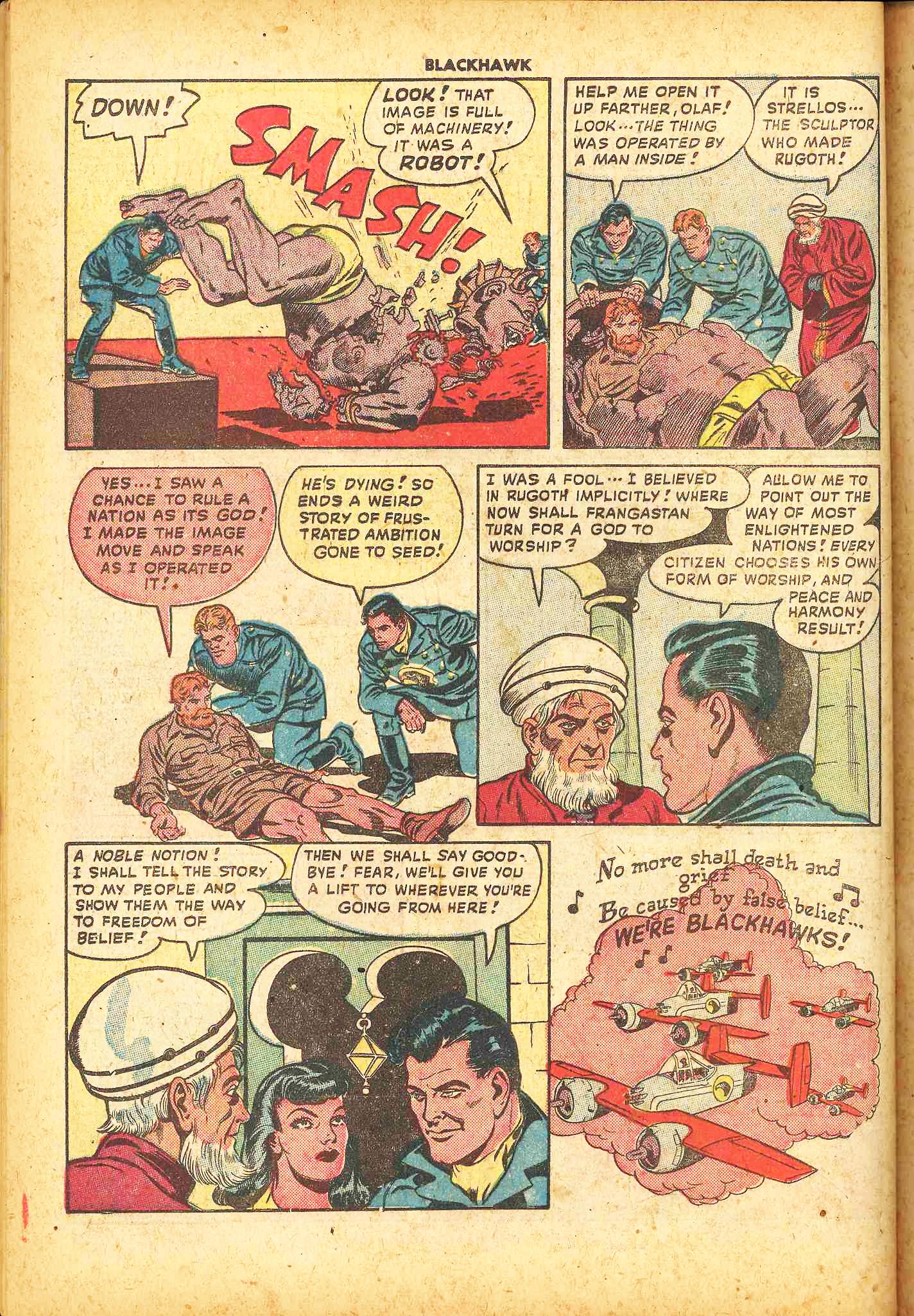 Read online Blackhawk (1957) comic -  Issue #20 - 15
