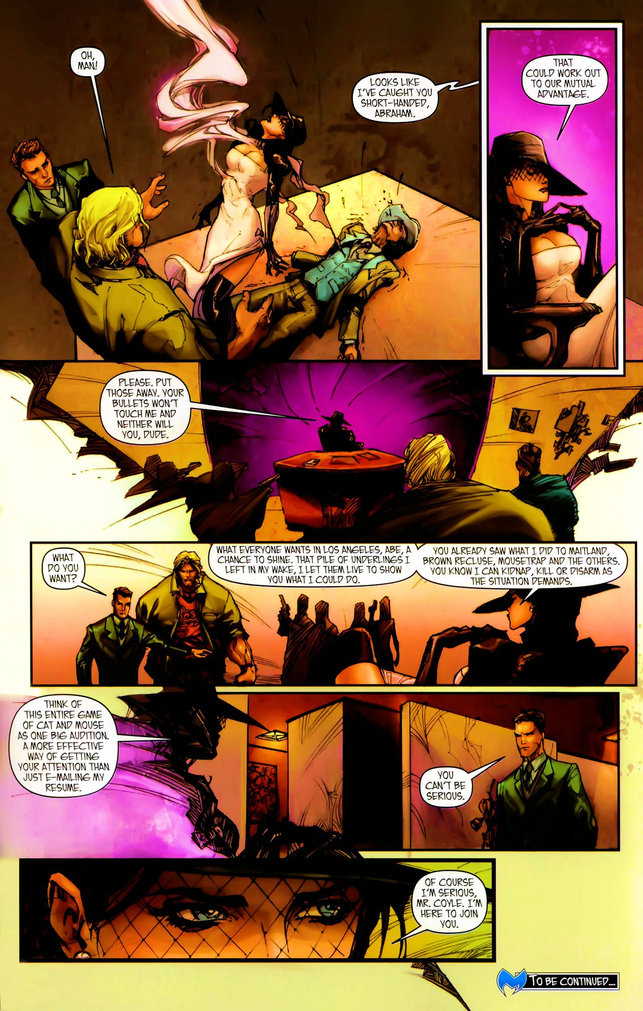 Read online Madame Mirage comic -  Issue #4 - 23
