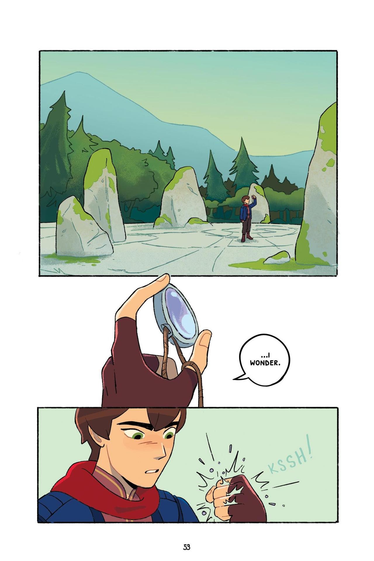 Read online Through the Moon: The Dragon Prince Graphic Novel comic -  Issue # TPB - 57