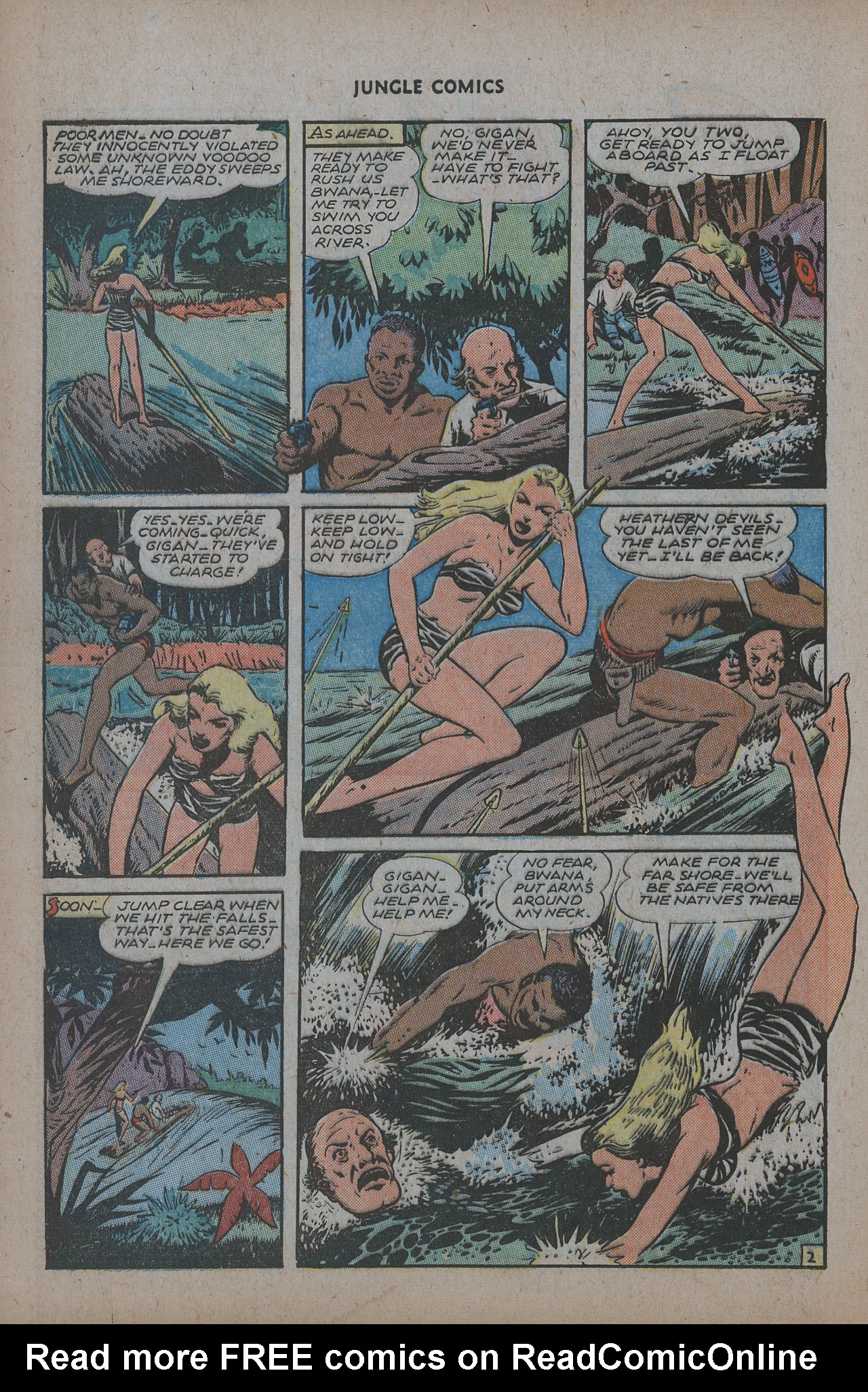 Read online Jungle Comics comic -  Issue #71 - 30