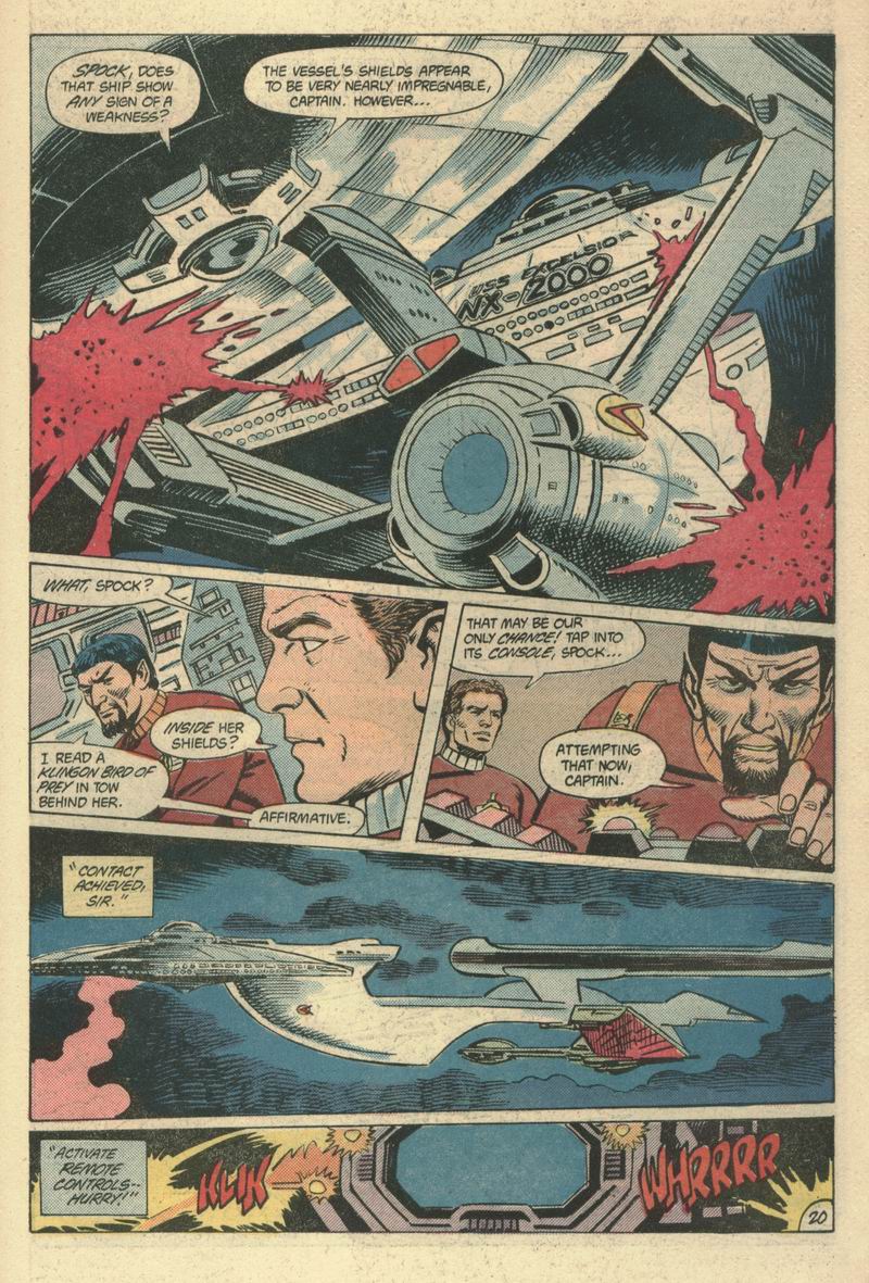 Read online Star Trek (1984) comic -  Issue #10 - 21