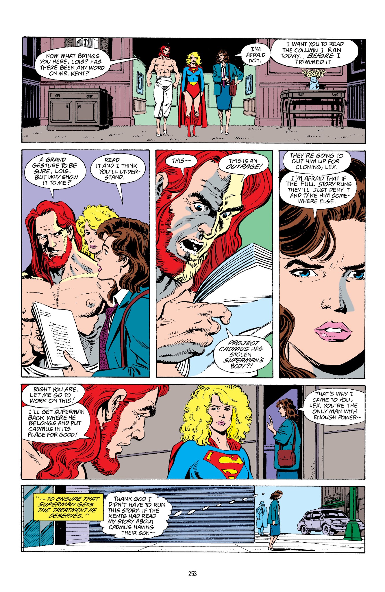 Read online Superman: Funeral For A Friend comic -  Issue # TPB - 242