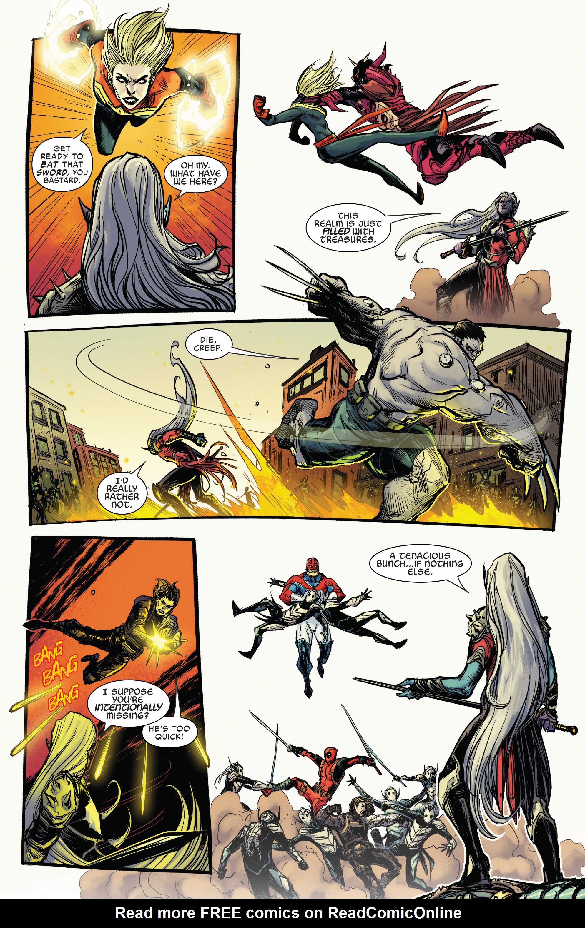 Read online War Of The Realms Strikeforce comic -  Issue # The War Avengers - 27